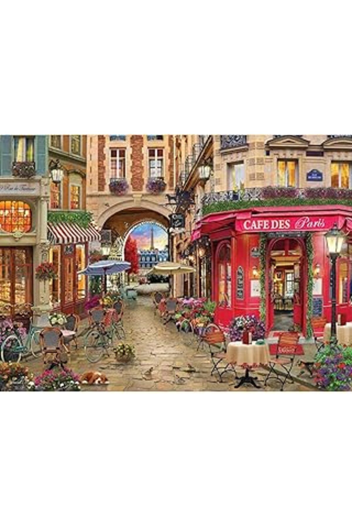 karadağsb Anatolian Puzzle - Paris Cafe / 1000 Parça Puzzle, 1134