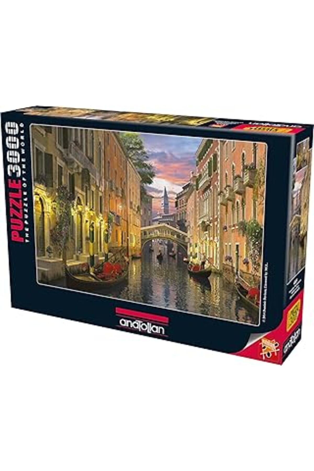 karadağsb Anatolian Puzzle - Venedik'Te Alacakaranlık / 3000 Parça, #4904