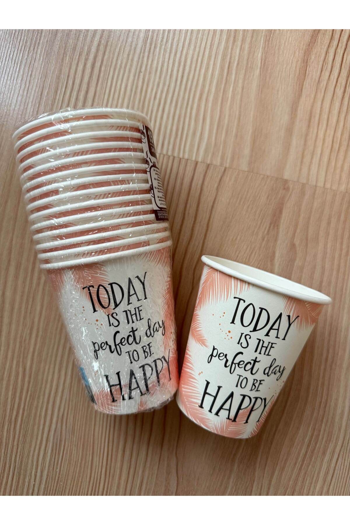 The Party Hub Parti Kağıt Bardak Seti 15'li 240 ML