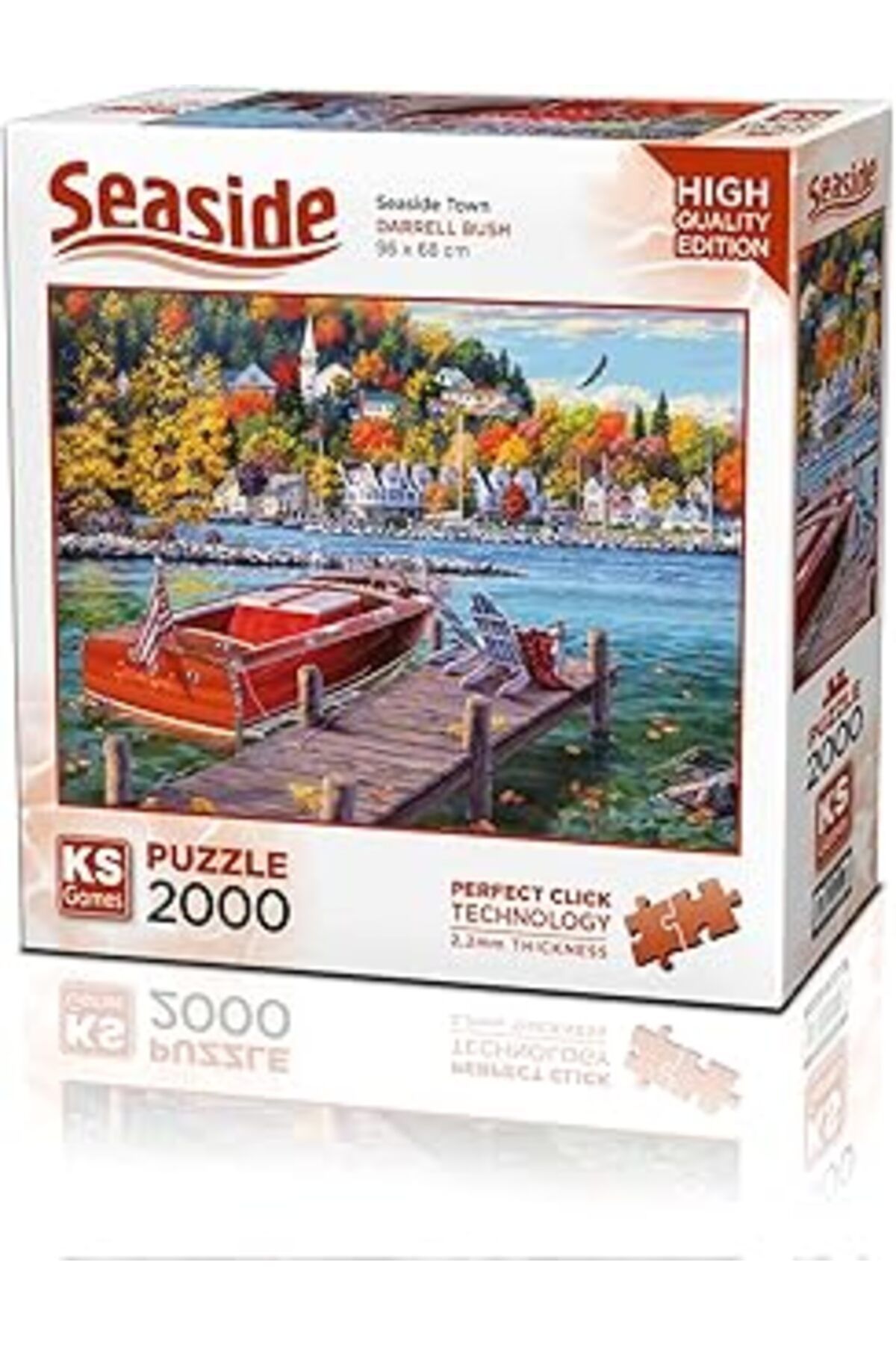 karadağsb Ks Games 2000 Parça Balıklı Göl Puzzle