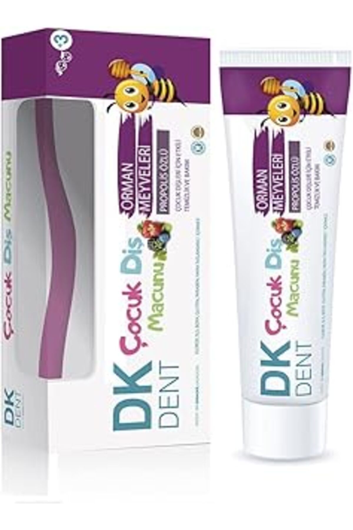 NZM TİCARET Dermokil Dk Dent Diş Macunu 50ml Çocuk Orm.mey. Firça