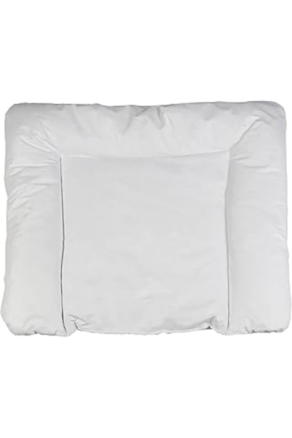 karadağsb Baby'Ness Elyaf Dolgulu Pvc Alt Değiştirme Minderi, Sıvı Geçirmez, Leke Tutmaz, Beyaz, 75X85Cm