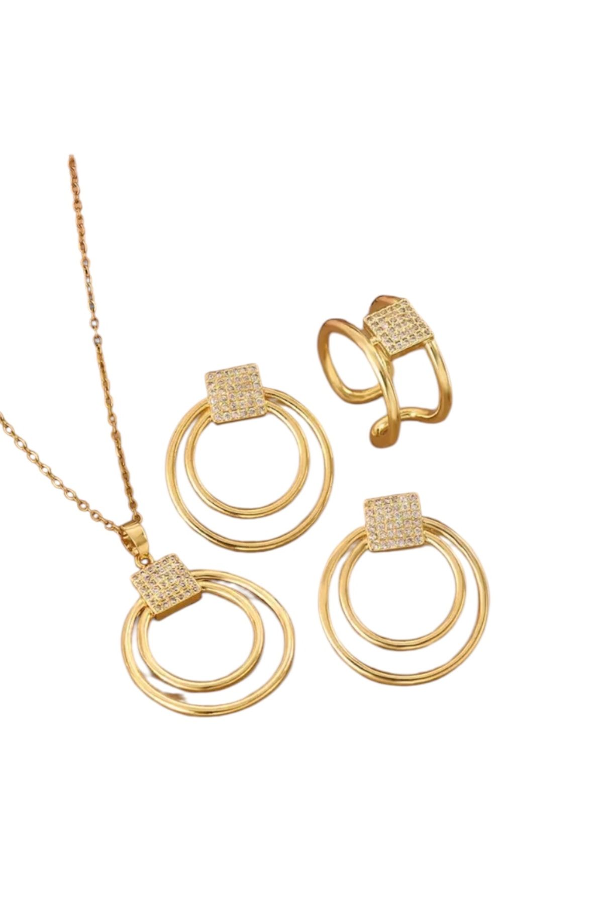 Sevilgülgünfinecrafts ALTIN KAPLAMA 3LÜ SET