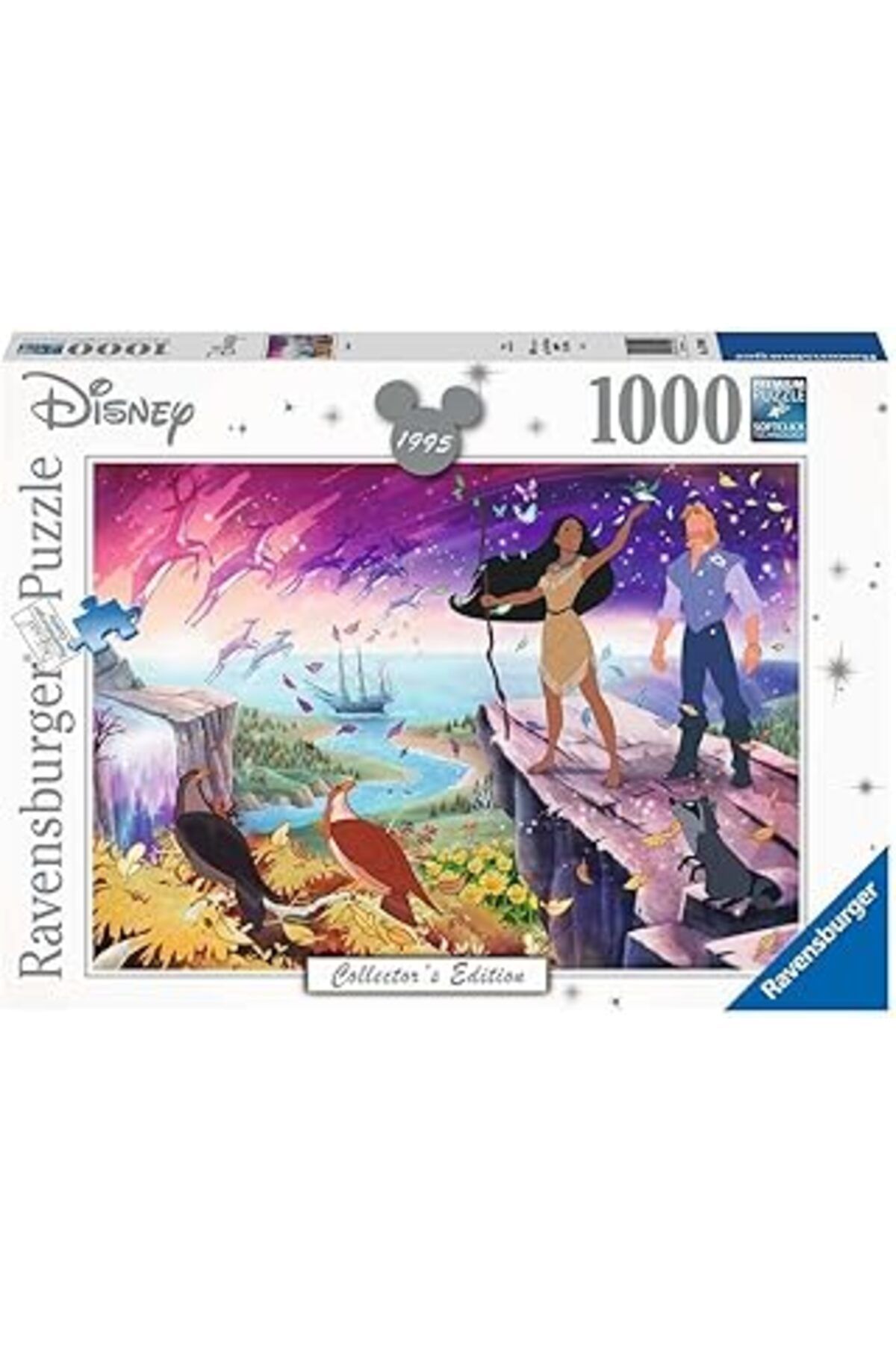 karadağsb Ravensburger Yapboz 17290 - Pocahontas - 1000 Parça Disney Yapboz Yetişkinler Ve 14 Yaşından Büyük