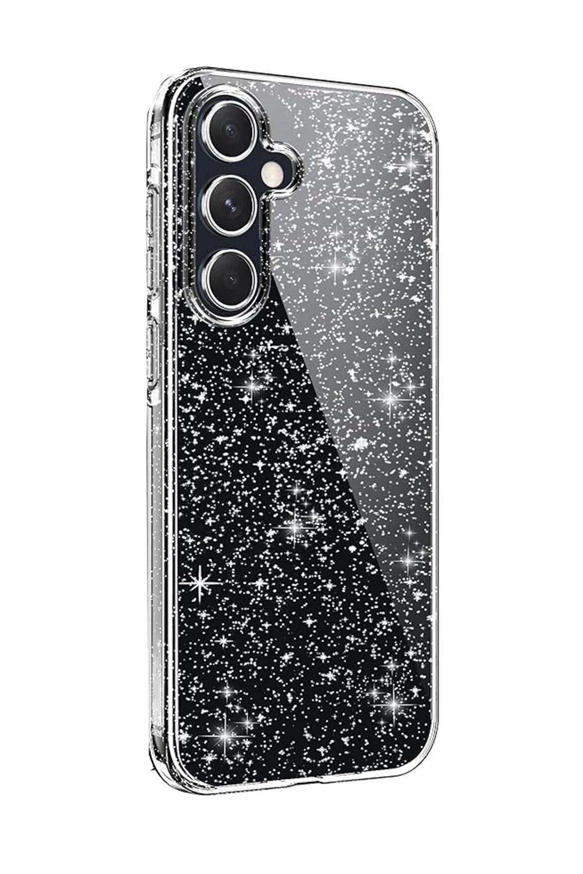 NewFace Samsung Galaxy A25 5G Kılıf Glow Kapak - Şeffaf YNSMR