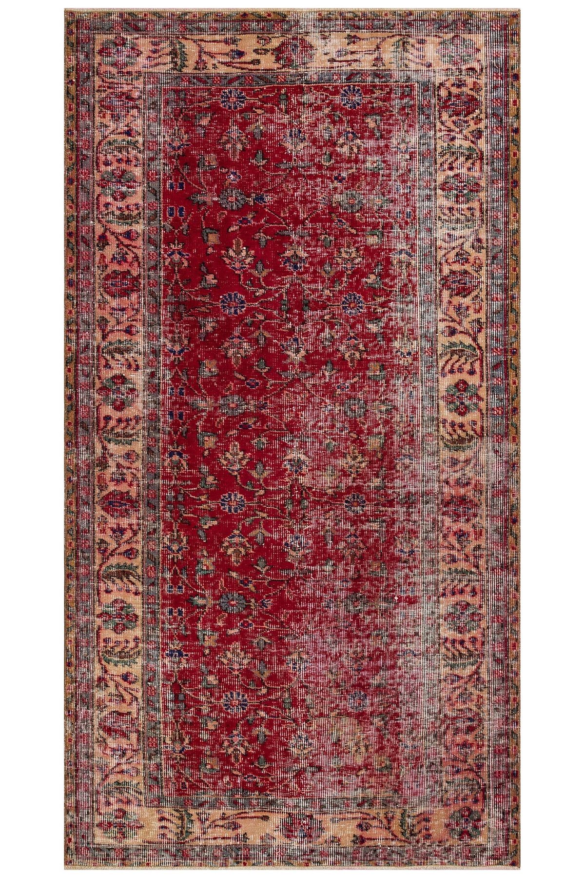 Sempati halı Renk Solgunluklu Halı 111x209 cm 9044