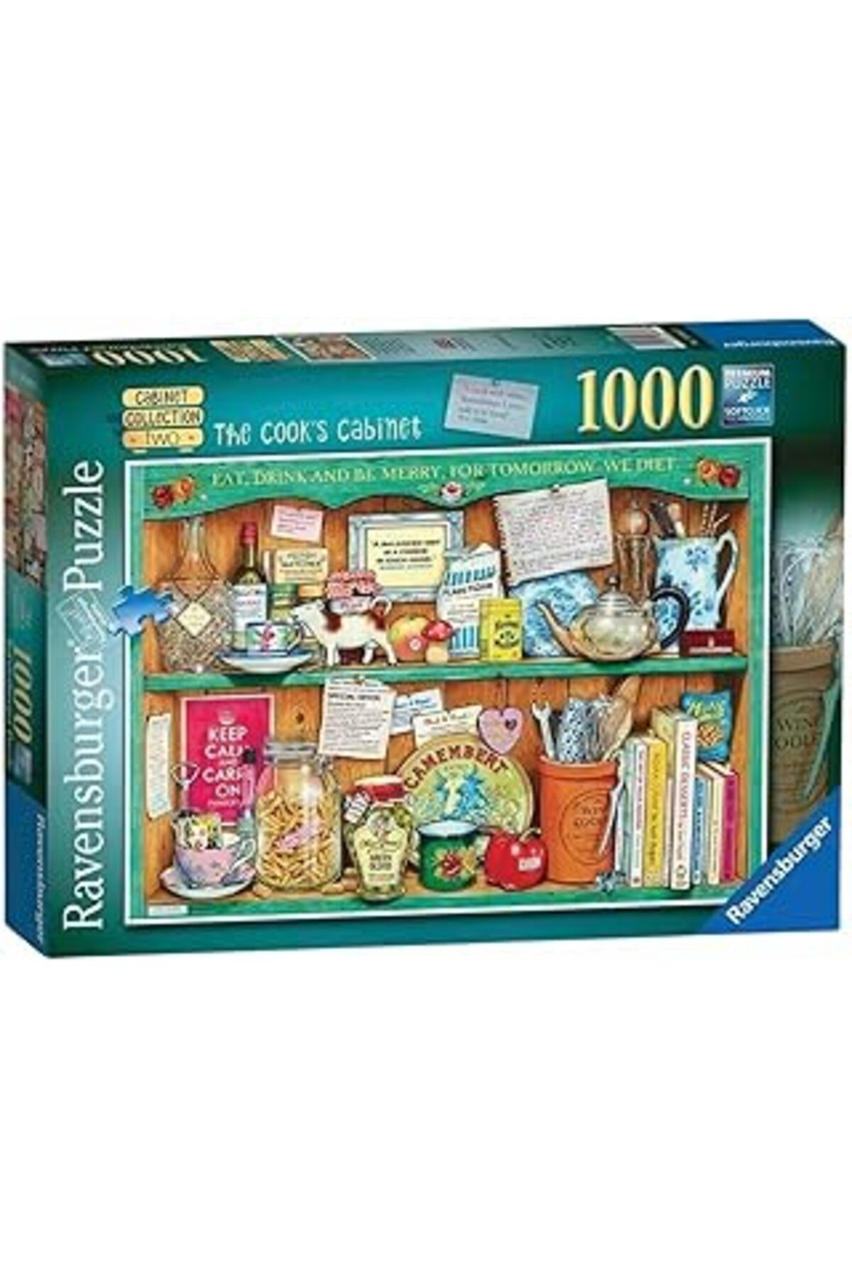 karadağsb Ravensburger 1000P Puzzle Aşçı Dolabı, Yapboz