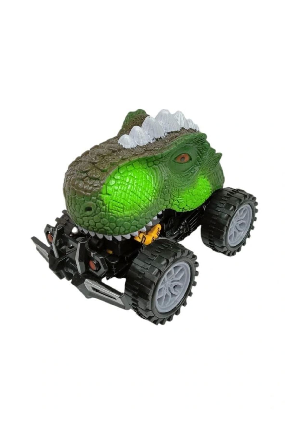 Tolzan Sürtmeli Dinazor Robota Dönüşen Araba 14 Cm - Yeşil