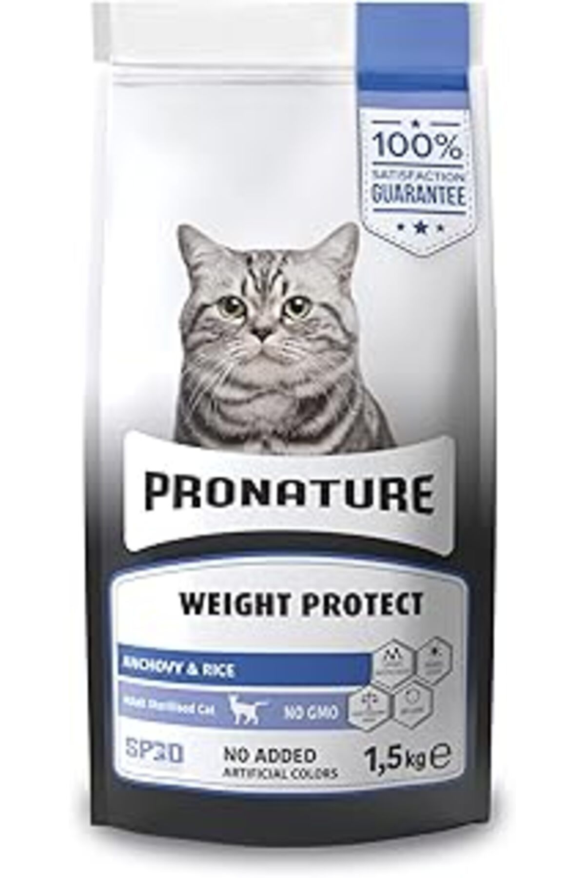 karadağsb Pronature Pirinçli Ve Hamsili Kısırlaştırılmış Kedi Maması 1.5Kg