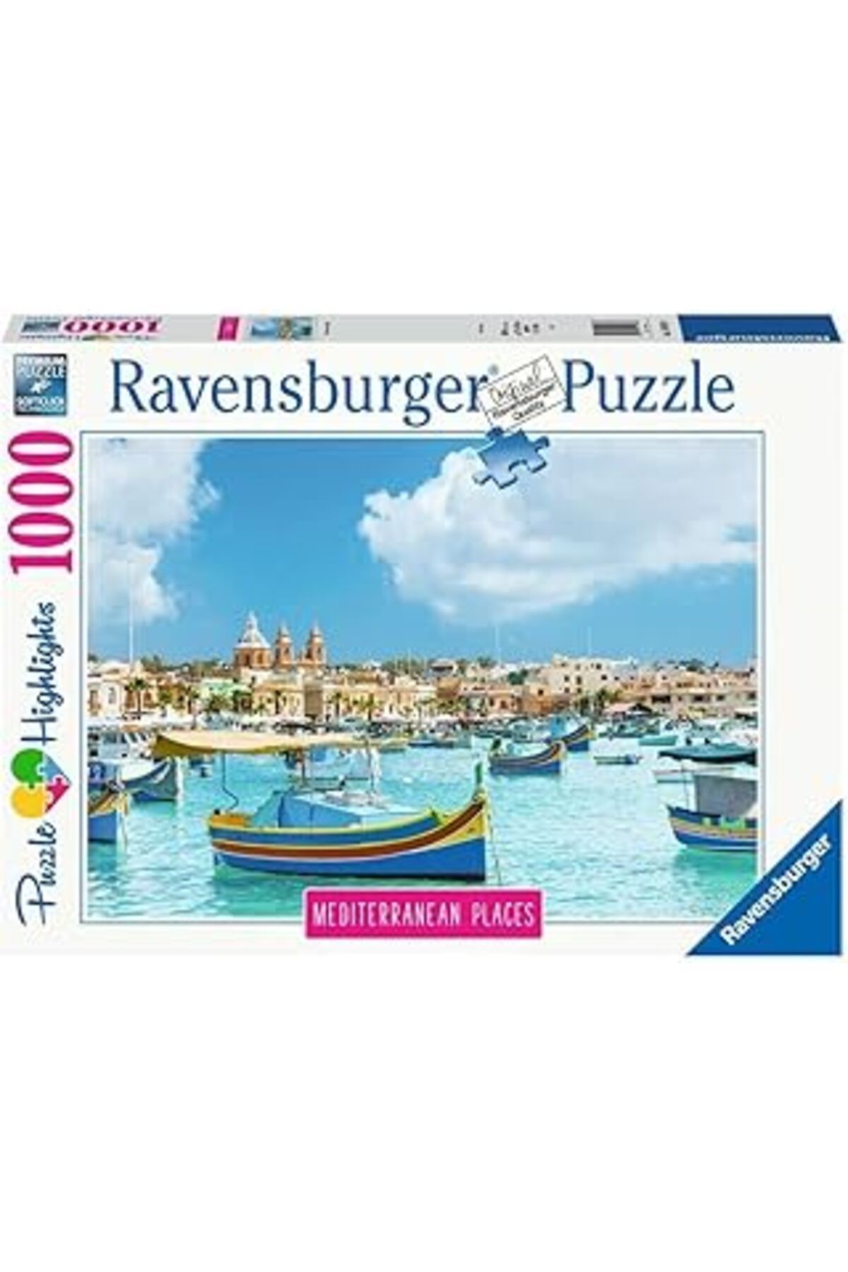 karadağsb Ravensburger Puzzle, Malta, 1000 Parça