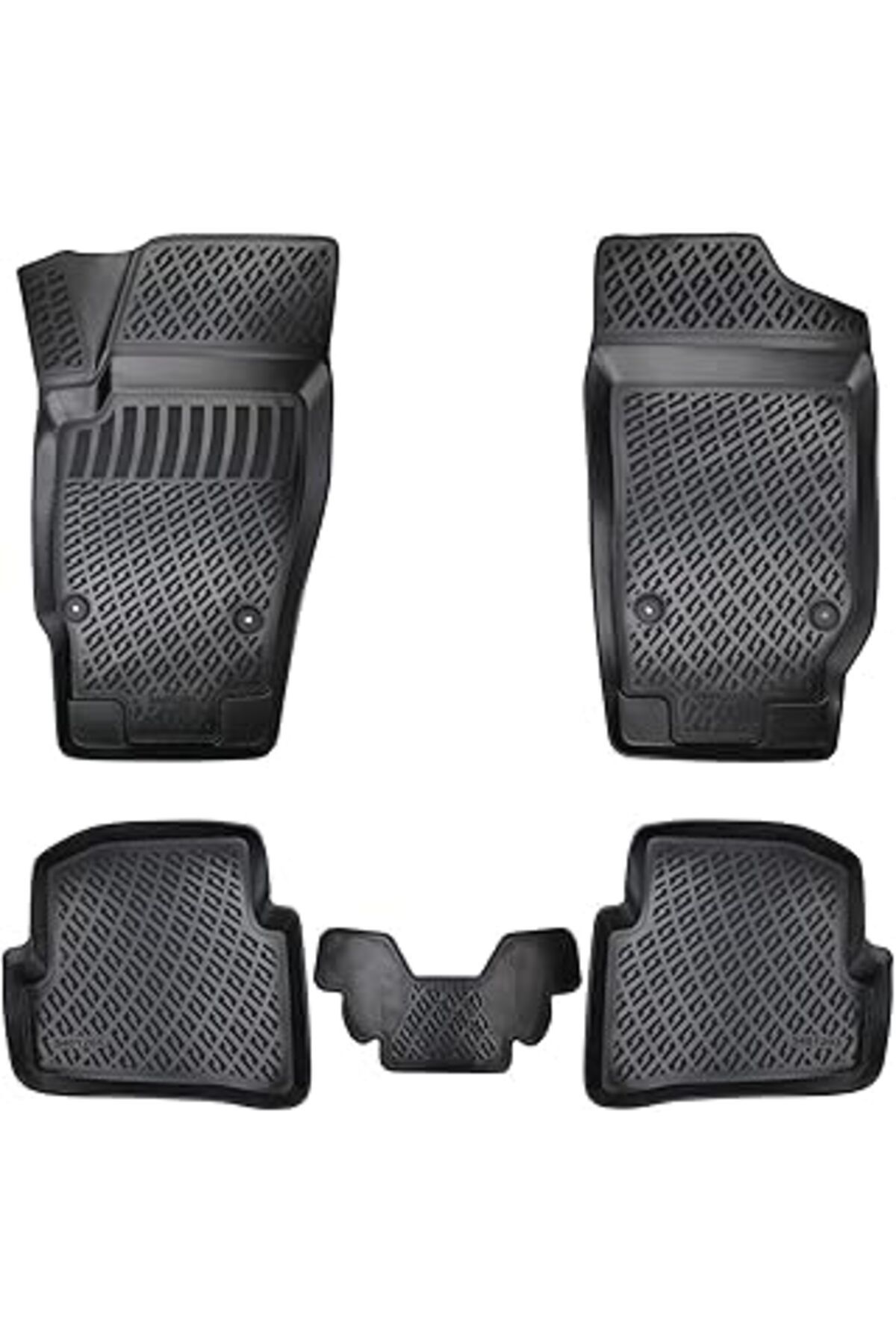 NETWORK ART Rizline Seat Ibiza Iv 2008-2017 Uyumlu 3D Havuzlu Paspas