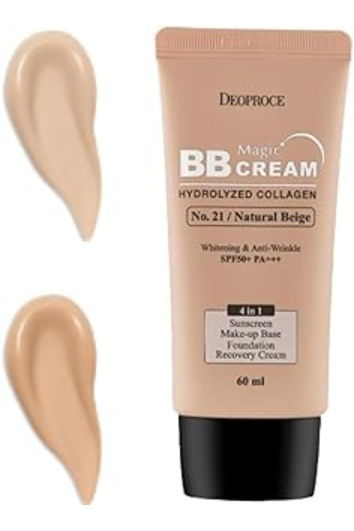 Mu Art Ahşap Deoproce Deniz Kolajeni Içeren Yoğun Kapatıcı Bb Krem Spf50 Pa No:21 60Ml Magic Bb Cream