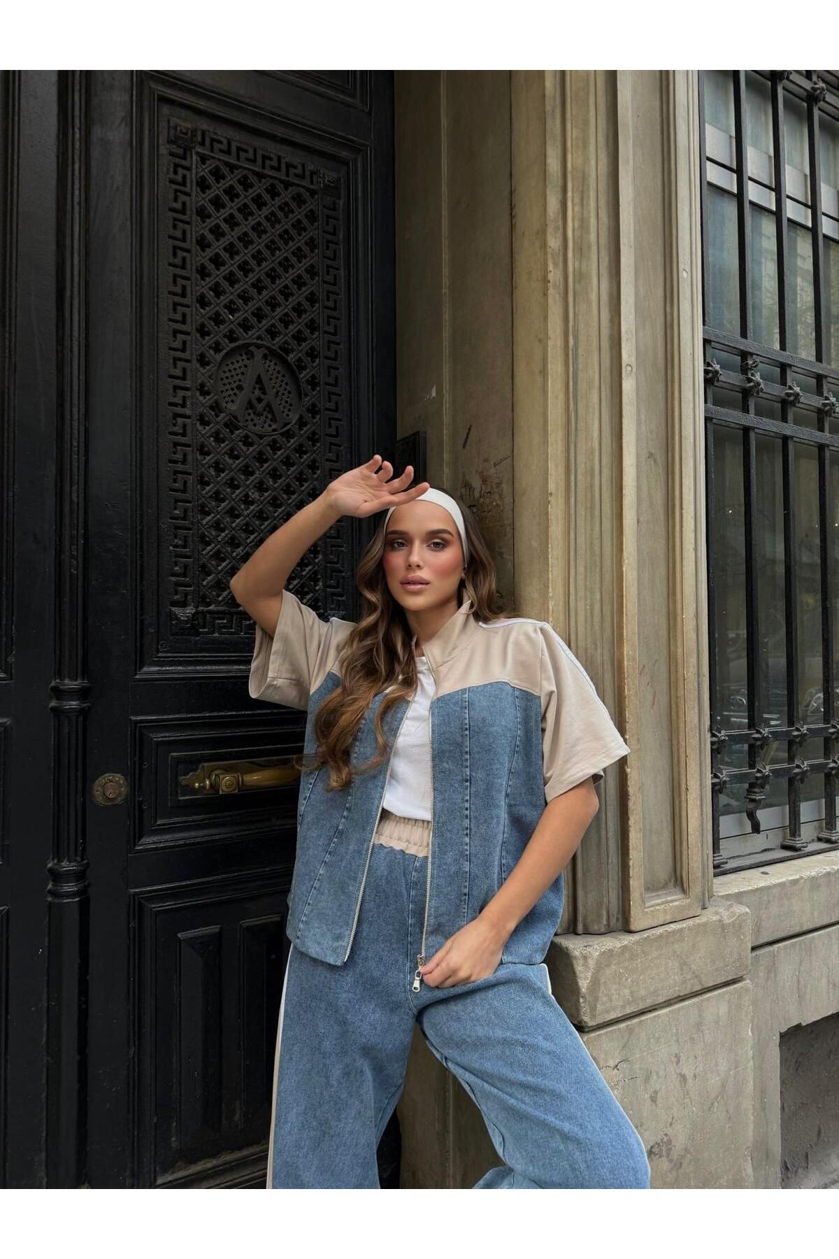coast moda Kot Garnili Eşofman Takımı