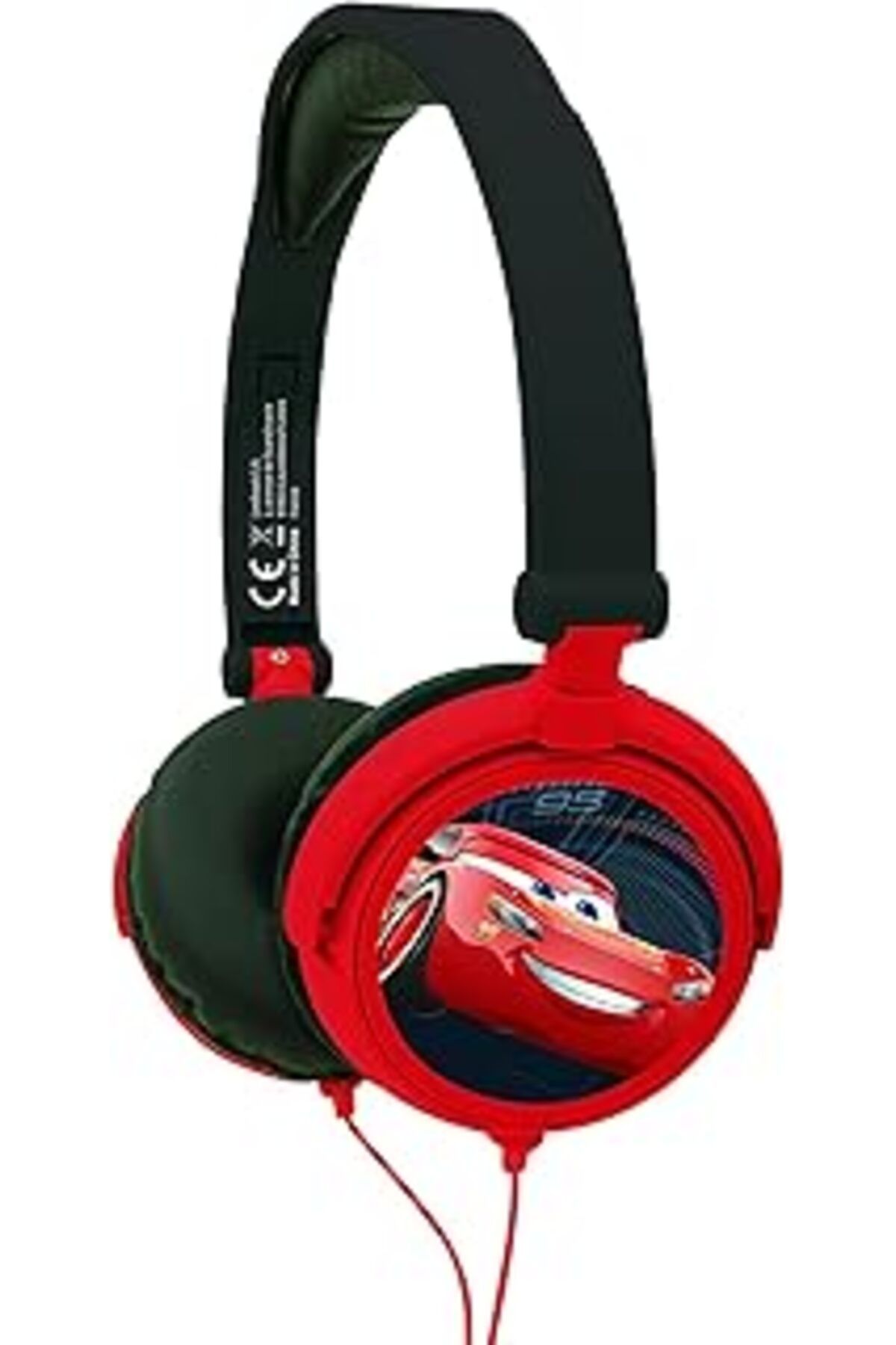 karadağsb Lexibook Disney Pixar Arabalar Flash Mcqueen Stereo Kulaklık, Sınırlı Ses Gücü, Katlanabilir Ve Aya