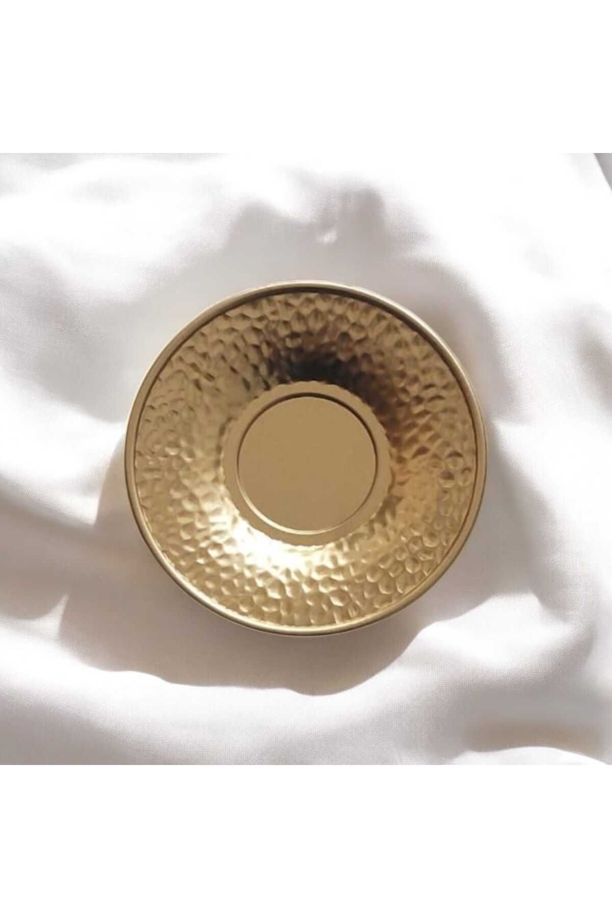 TEMEL AMBALAJ METAL KUTU 12'li Metal Çay Bardağı Altlığı