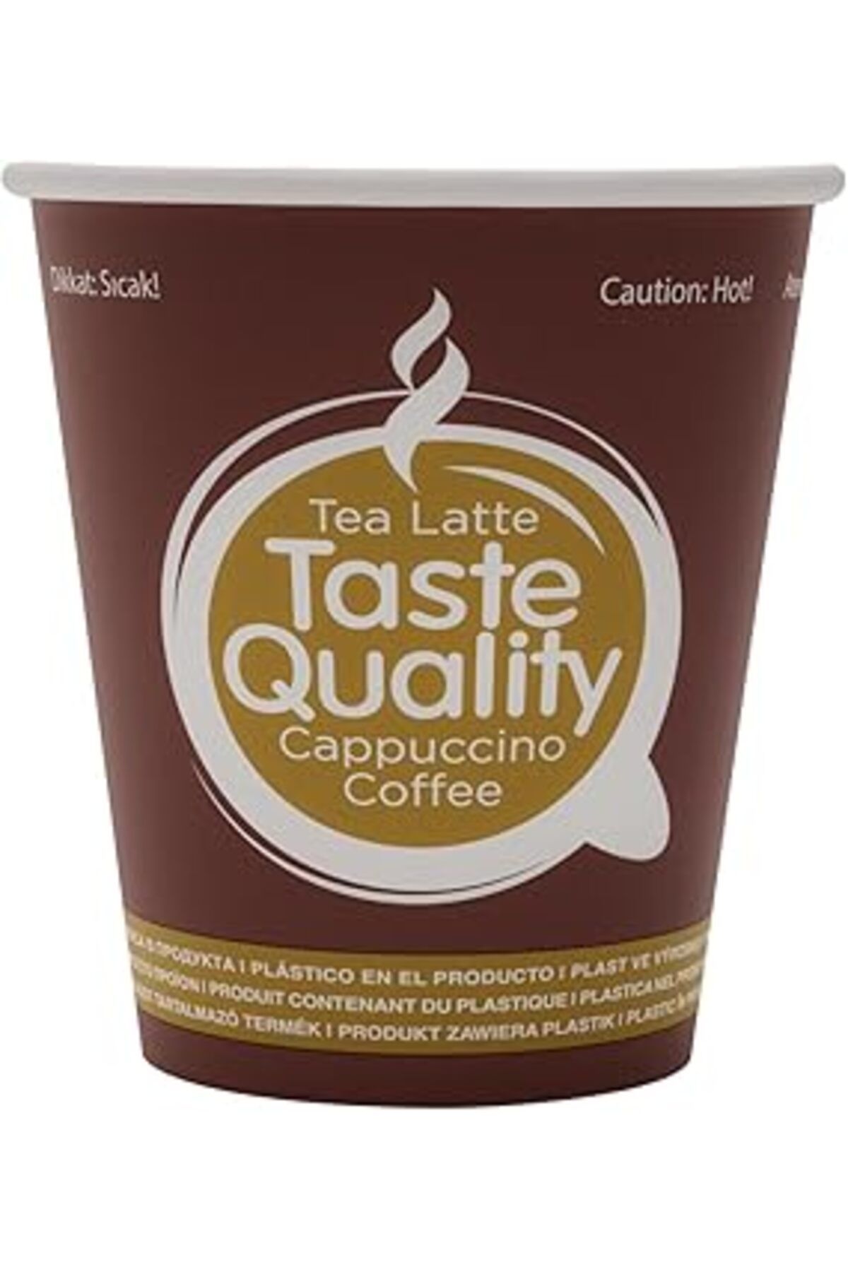 karadağsb Cuptoyou 75 Adet Tek Kullanımlık Karton Bardak, Kağıt Dondurma Bardakları, Kahve Bardakları, Çay, S