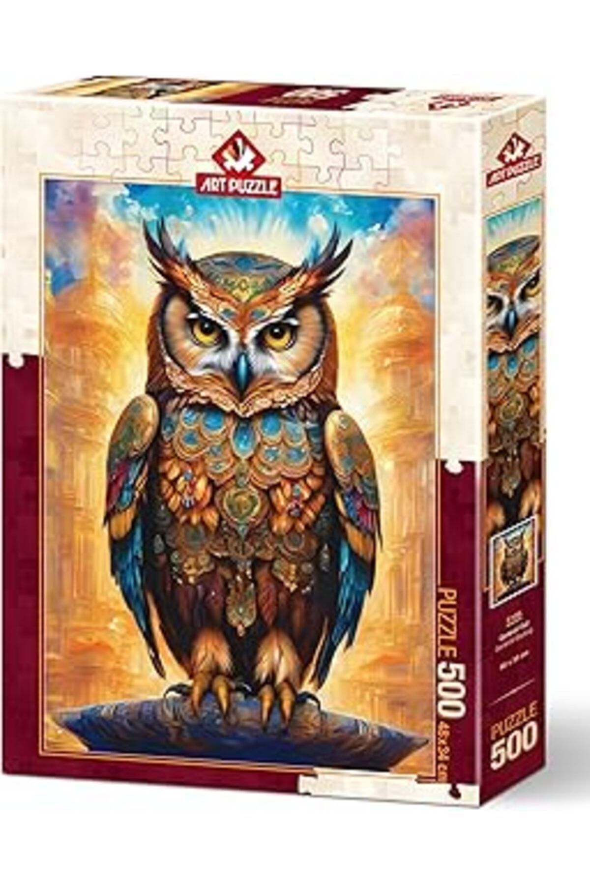 karadağsb Art Puzzle General Baykuş 500 Parça Puzzle