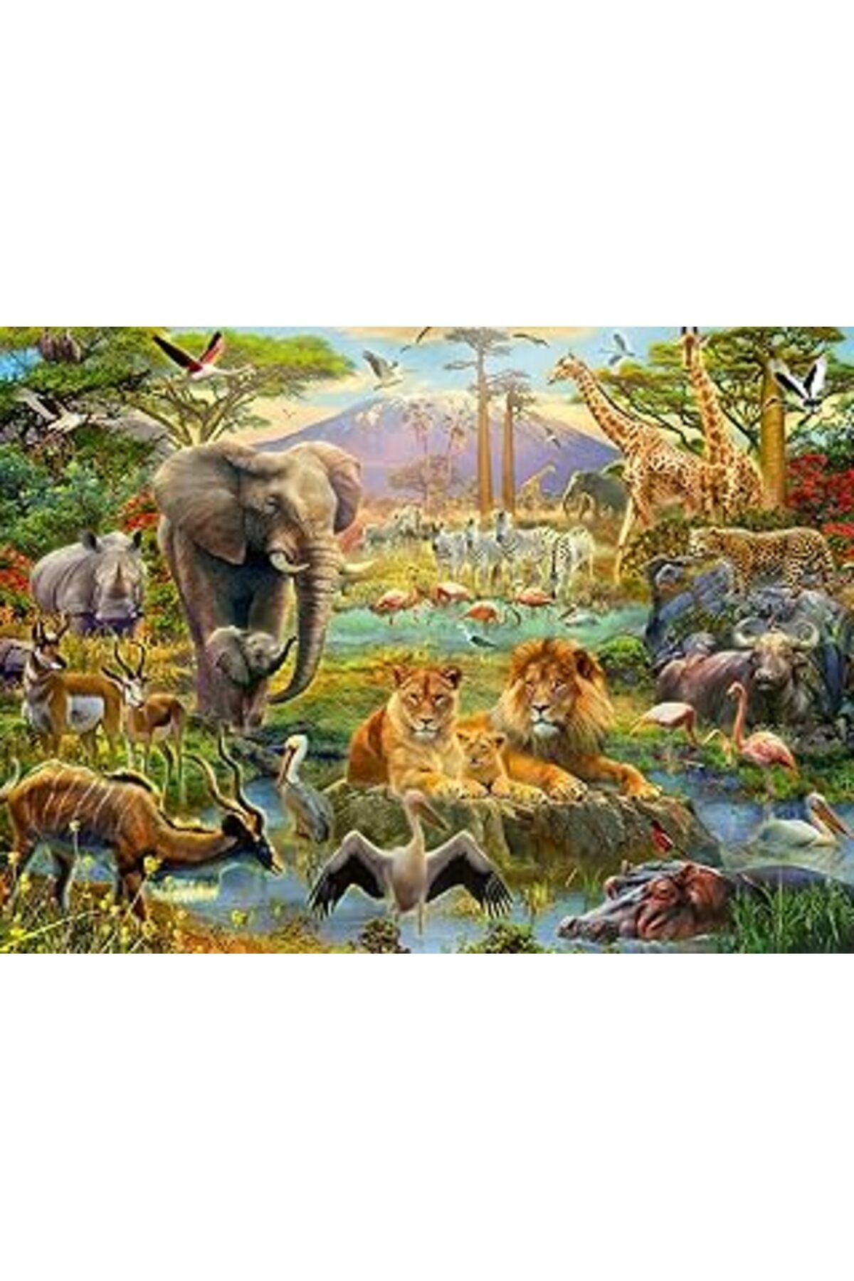 karadağsb Ravensburger Puzzle, Savanna, 200 Parça