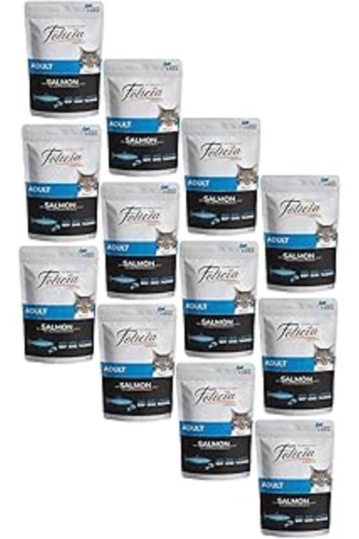 NETWORK ART Felicia Tahılsız Adult Salmon Pouch Kedi Maması (12 X 85 Gr)
