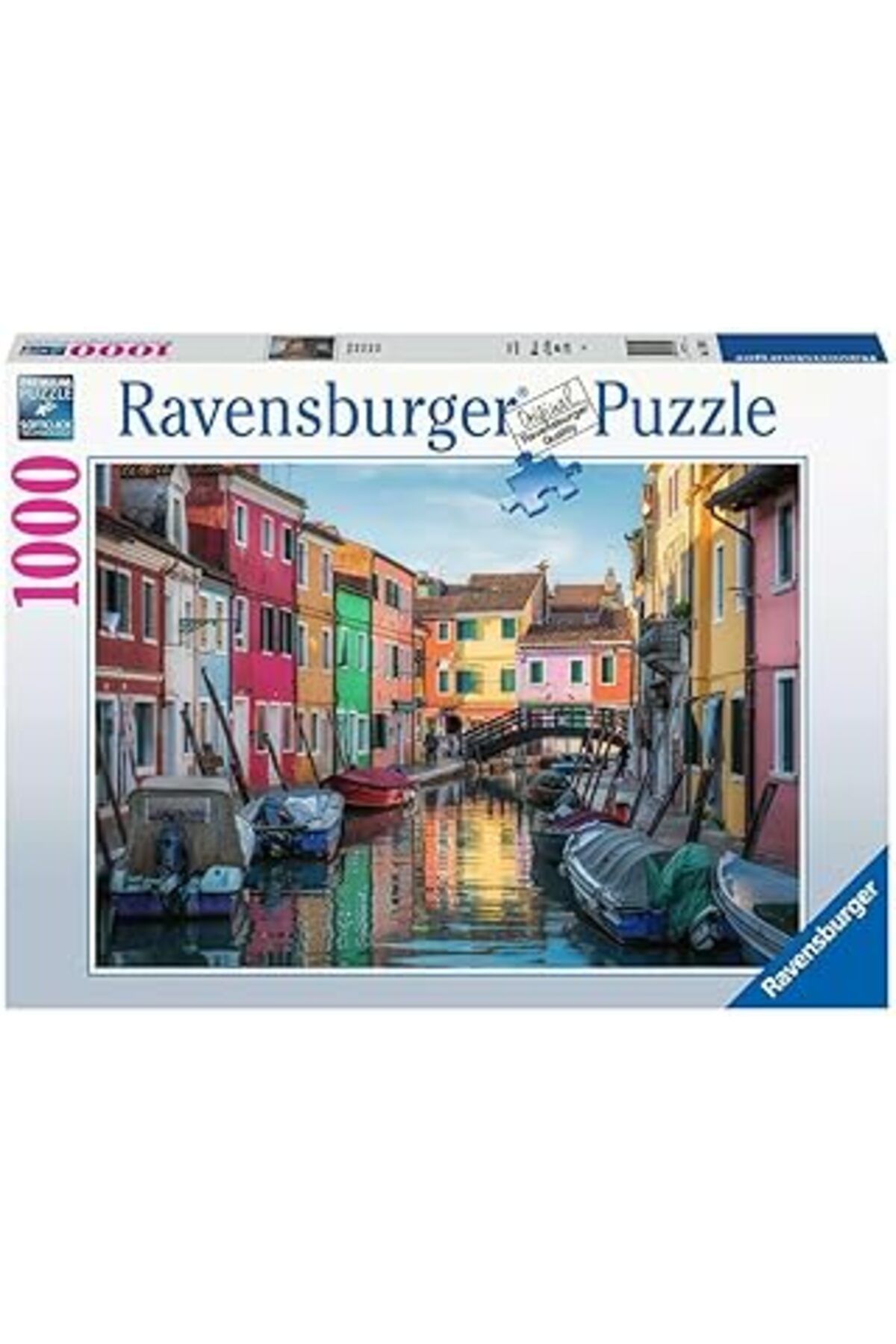 karadağsb Ravensburger Yapboz 17392 Burano İtalya'Da - 14 Yaşından Büyük Çocuklar Ve Yetişkinler Için 1000 Pa