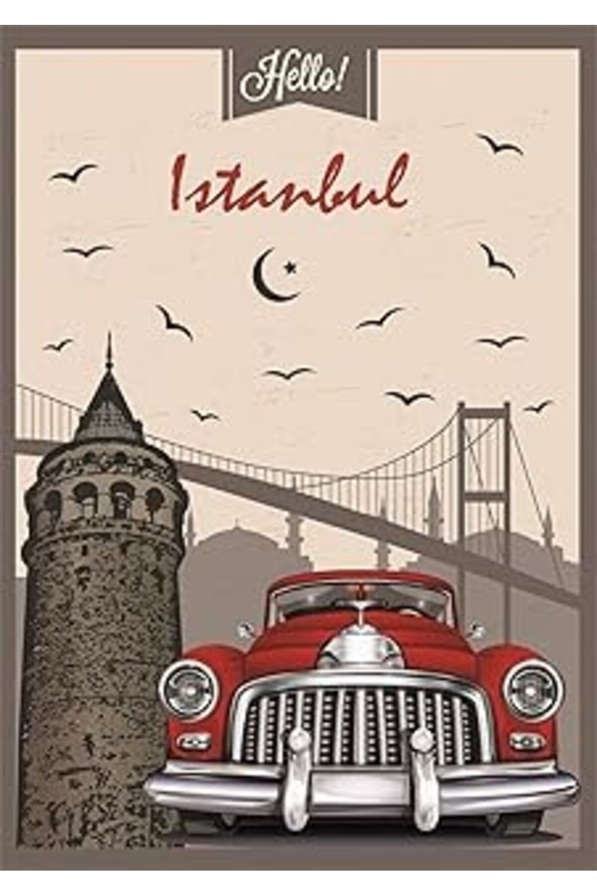 karadağsb Puzzle Company Hello İstanbul 1000 Parça Puzzle