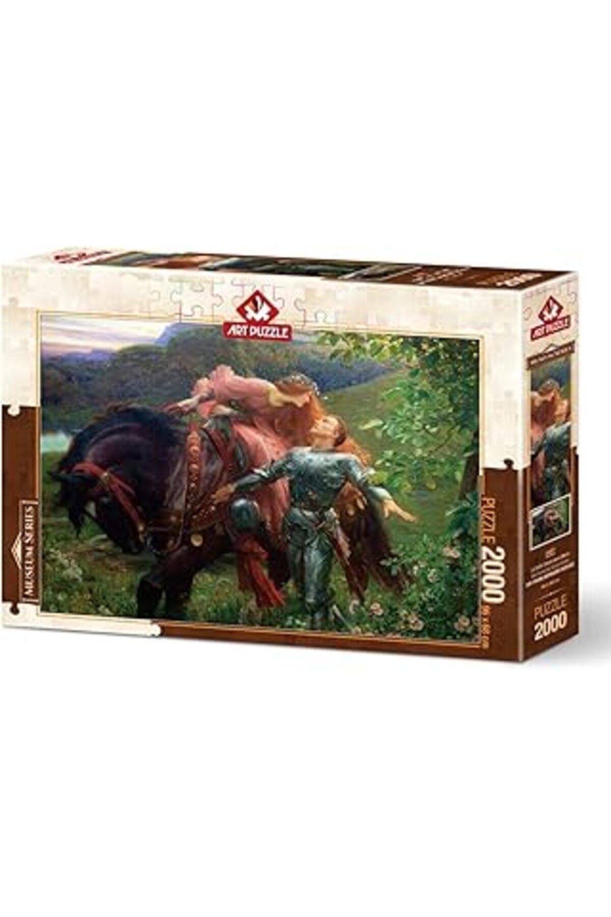karadağsb Art Puzzle Merhametsiz Güzel Kadın 2000 Parça Puzzle