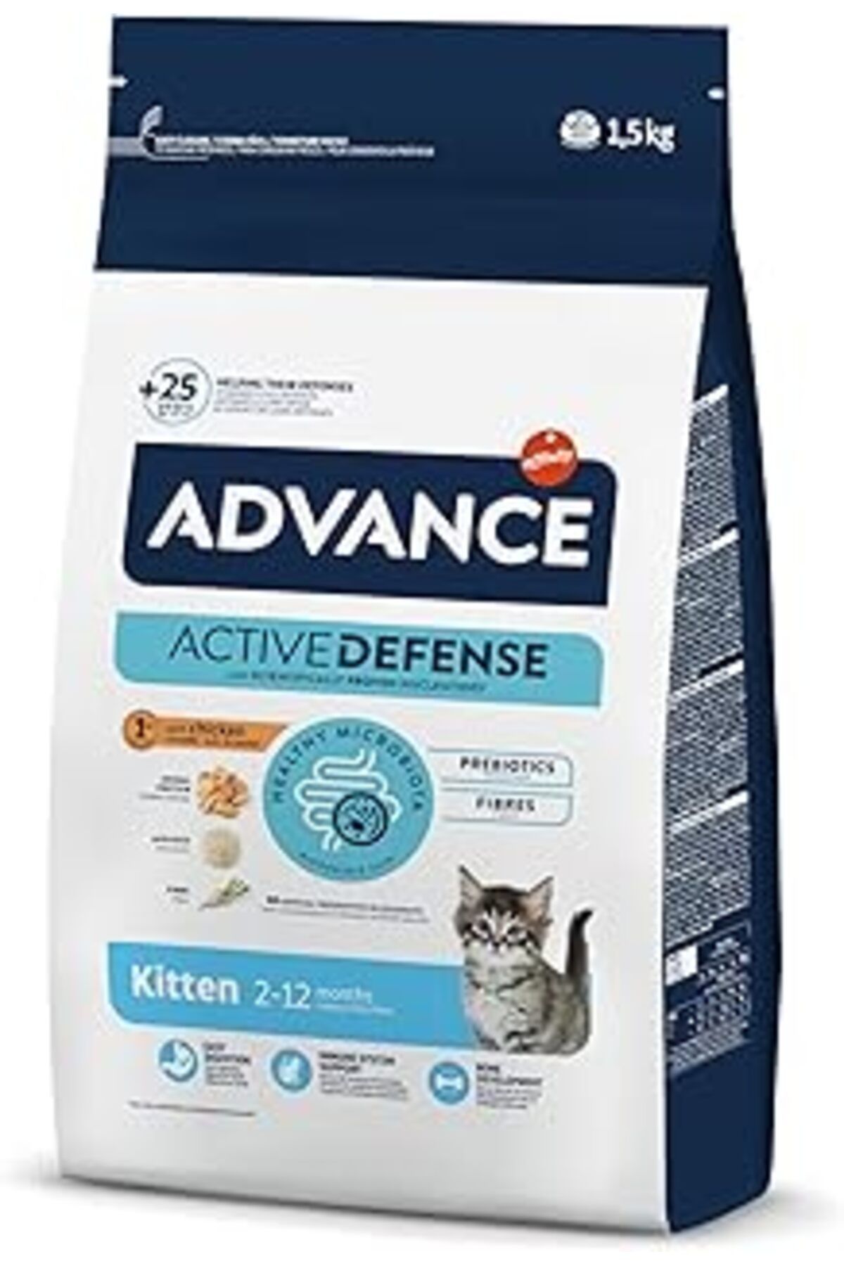 karadağsb Advance Kuru Kedi Maması, Yavru Kedi Maması, Tavuklu, 1.5 Kg