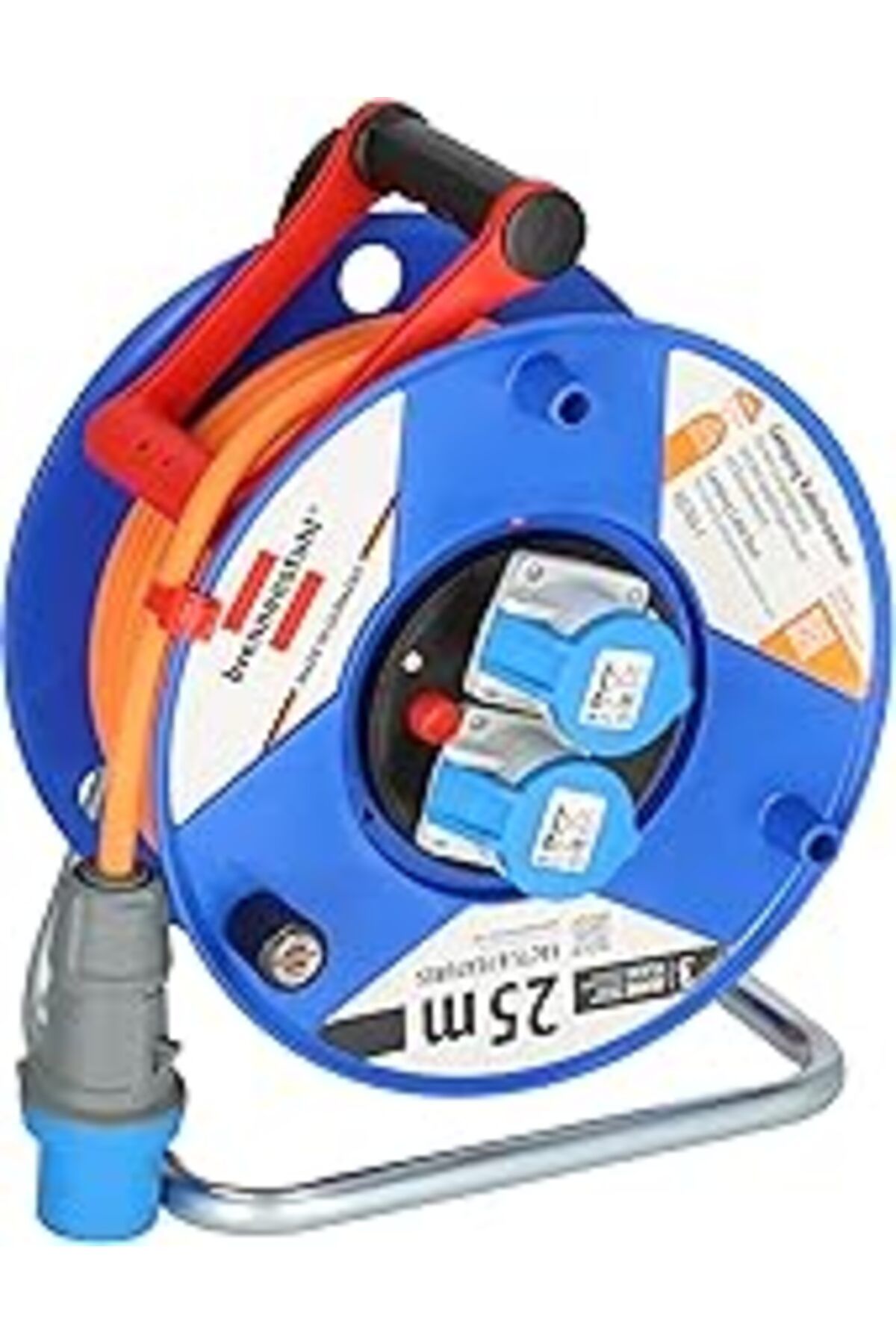 Hepta Collection Brennenstuhl Garant Serisi Ip44 Cee 3 Girişli Kamp Ve Karavan Makarası 25 Metre