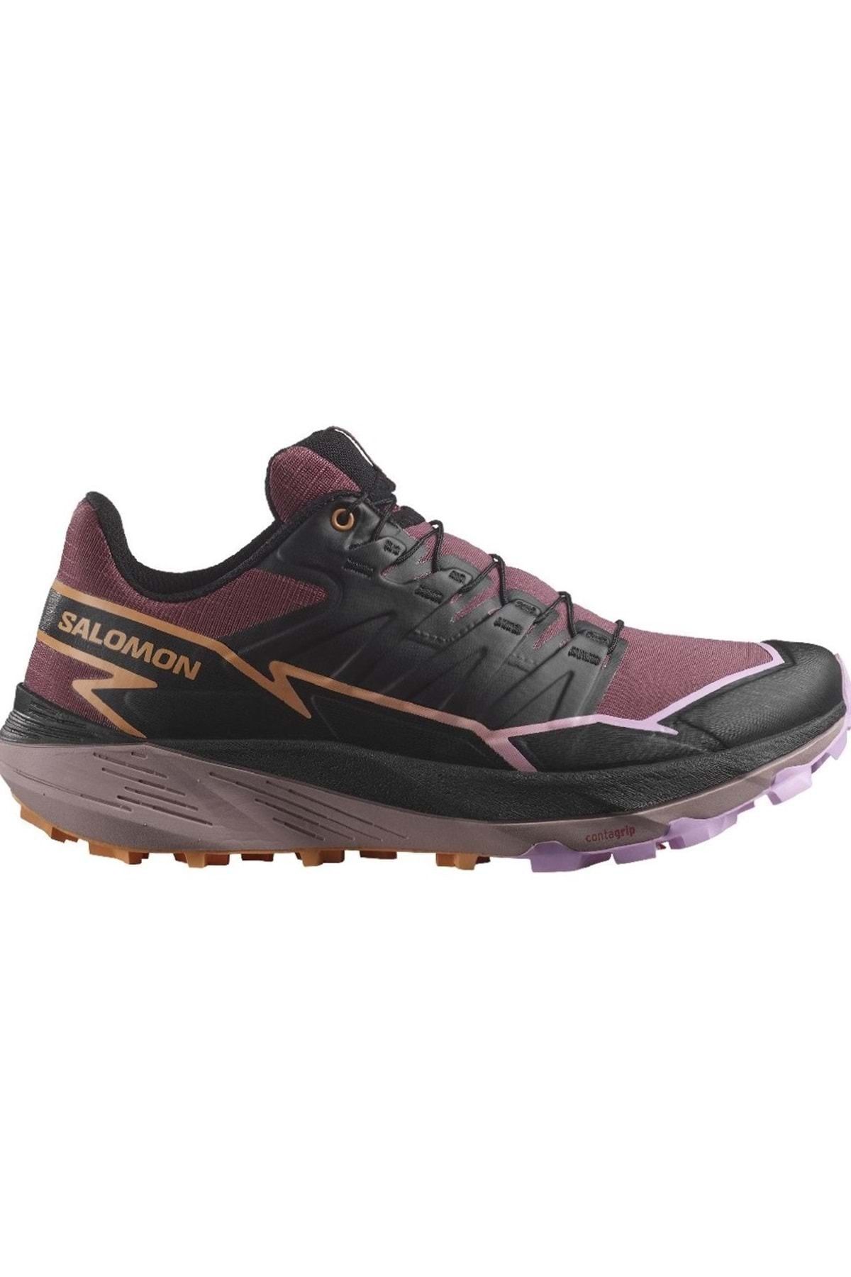 Salomon Thundercross W L47561100 Unisex Spor Ayakkabı MOR