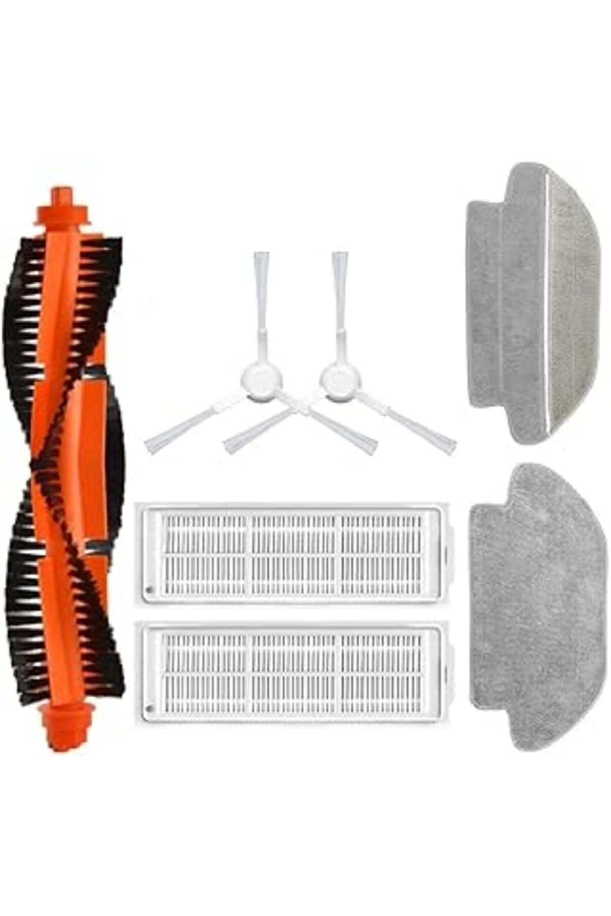 Pazarcan Ozemtek Beyaz Vacuum Mop Pro-Vacuum Mop P Stytj02Ym Uyumlu Yenileme Seti-7 Parça