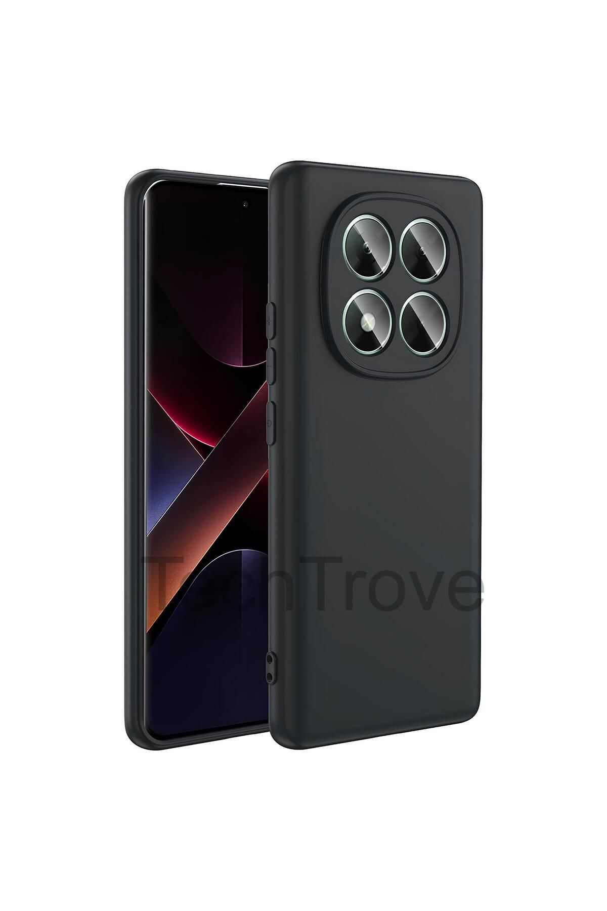 TechTrove Xiaomi Poco X7 Kılıf İçi Kadife Süet Tasarımlı Kamera Korumalı Renkli Silikon Kapak