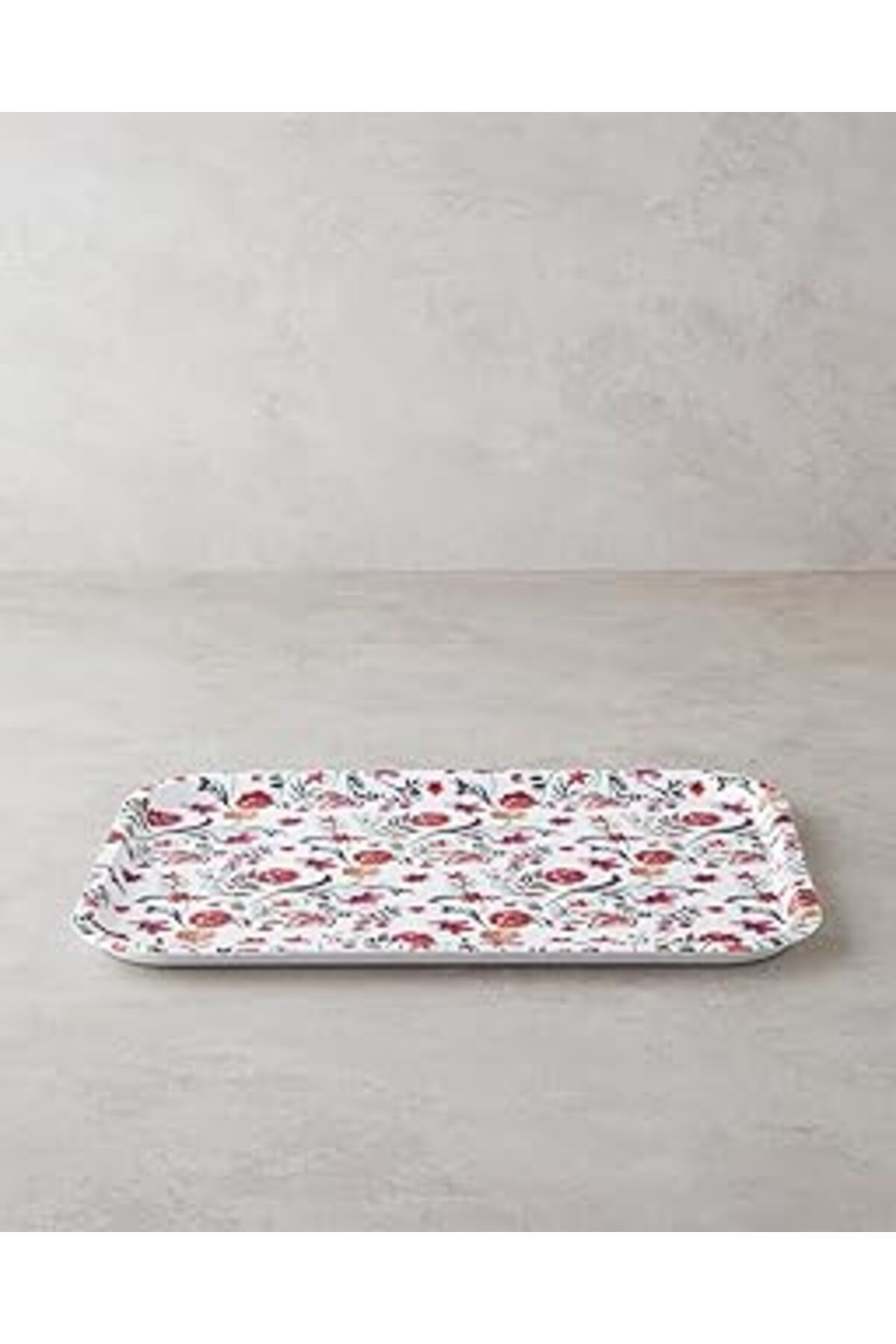 karadağsb English Home Natura Plastik Tepsi Krem