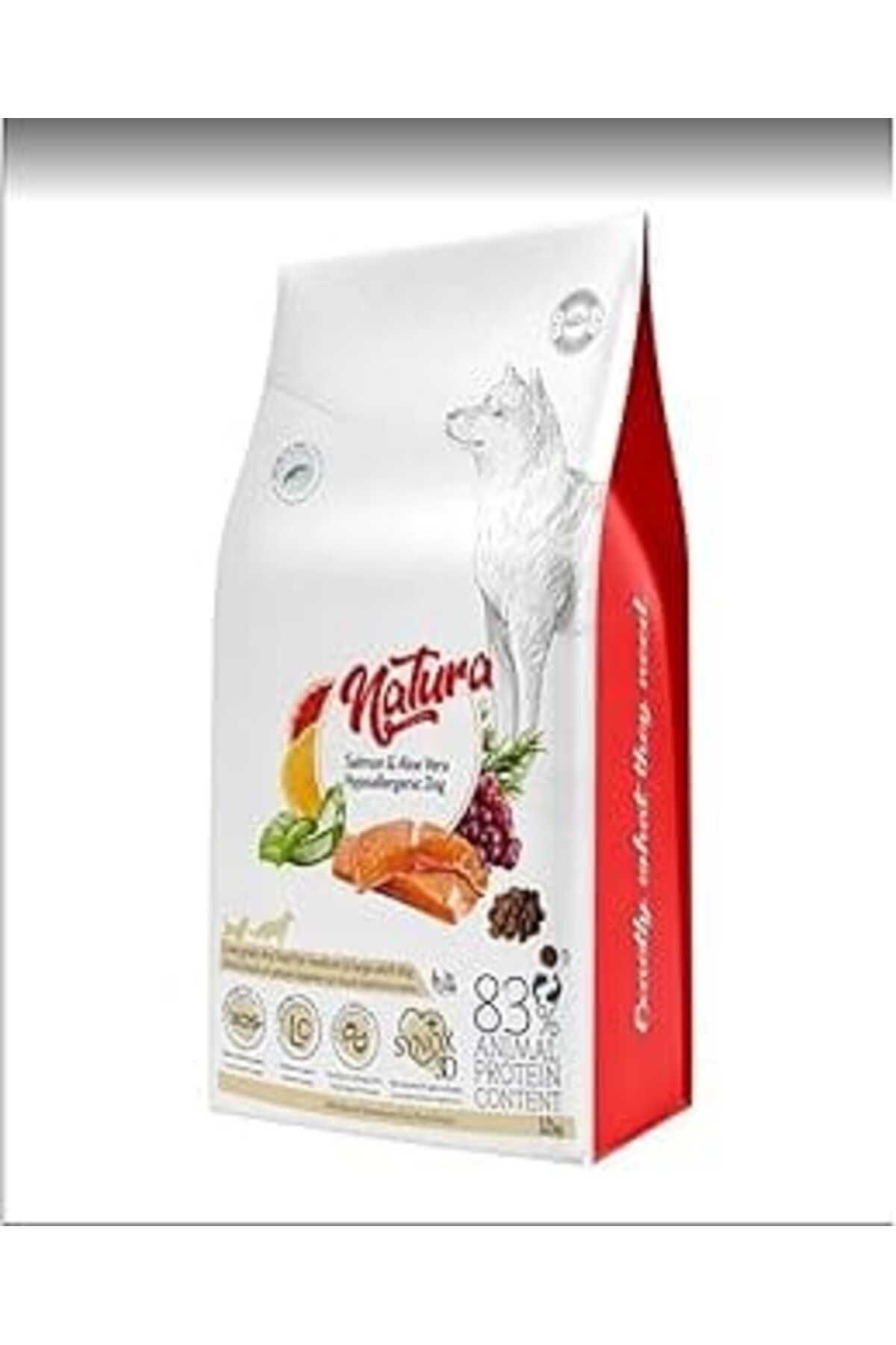 Karachil Eco Natura Pet Düşük Tahıllı Hipoallerjenik Orta Ve Büyük Irk Somon & Aleo Vera Yetişkin Köpek Mama
