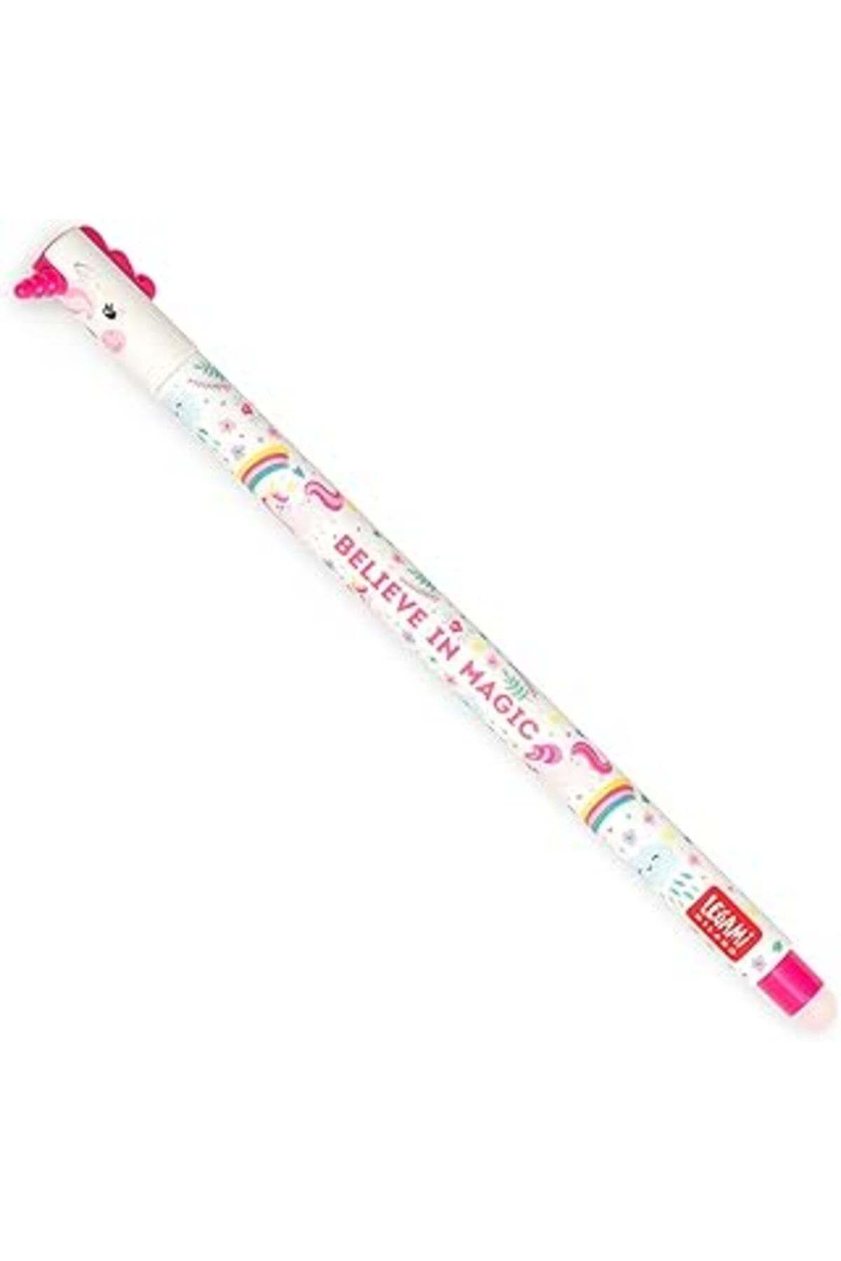 jupiter global bazaar Legami Silinebilir Pembe Renk Jel Kalem Unicorn Figürlü