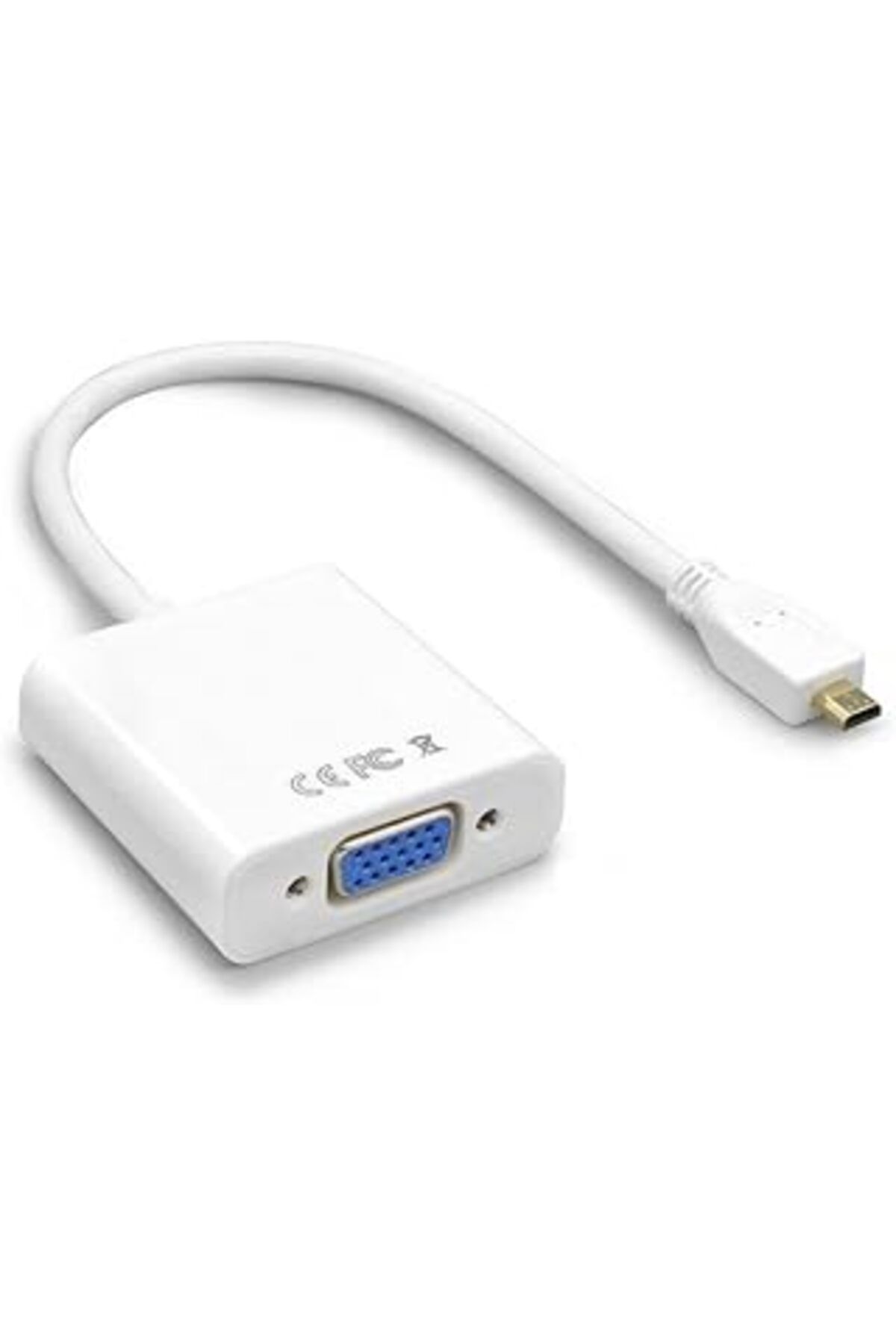 robotrend Micro Hdmi To Vga Çevirici Dönüştürücü Adaptör (Ses Destekli)