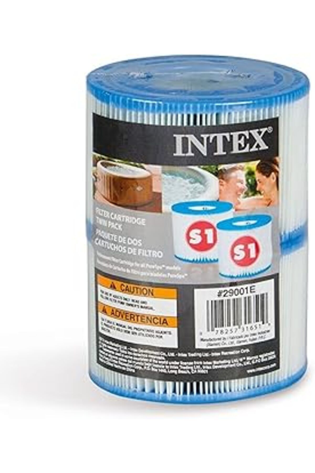 robotrend Intex Tipi S1 Purespa, İkiz Paketi Için Filtre Kartuşu