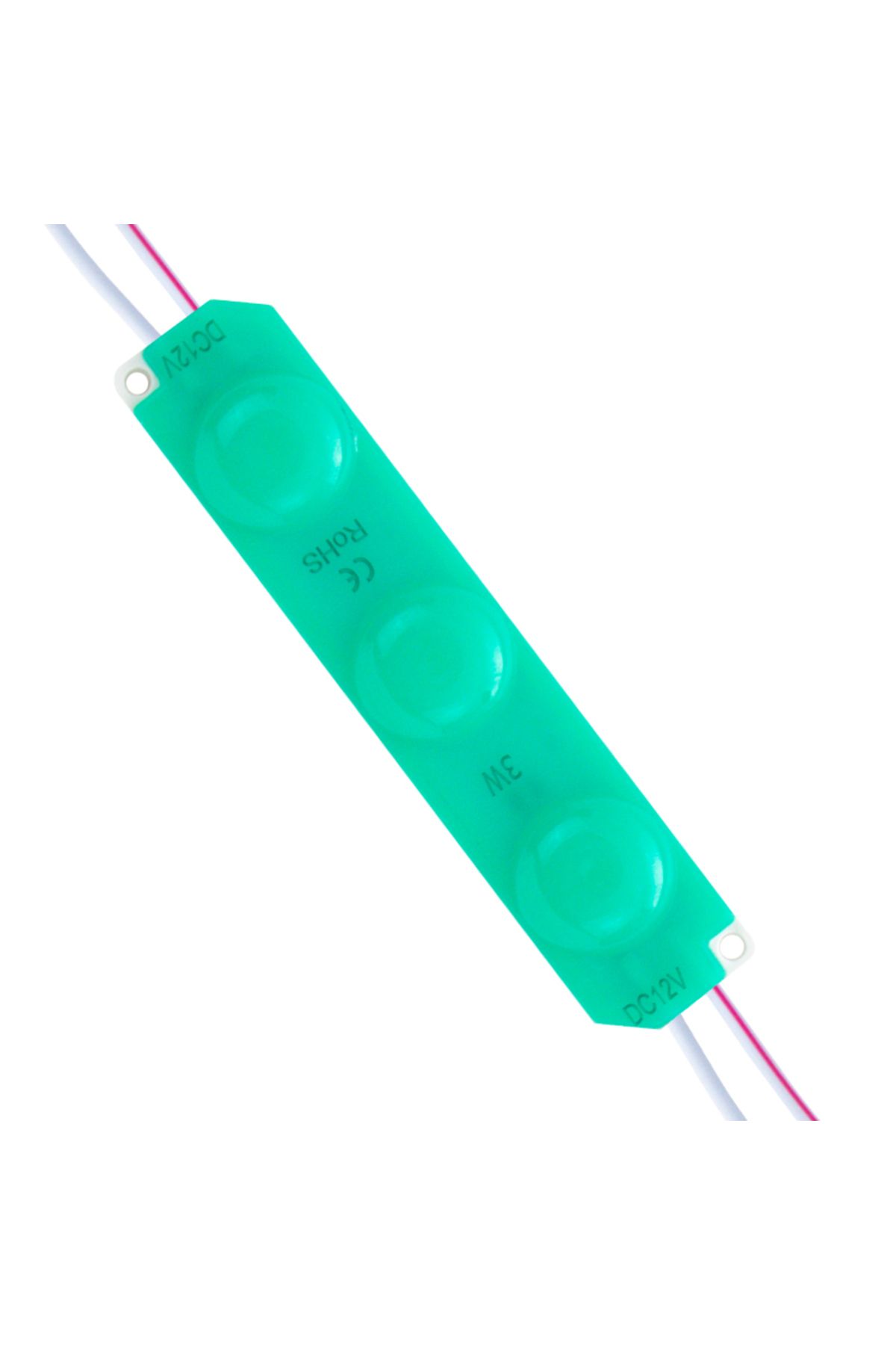 robotrend Modül Led 12V 3W Yeşil 2835 93X21 Mm Ip65 220-240Lm 180 Derece