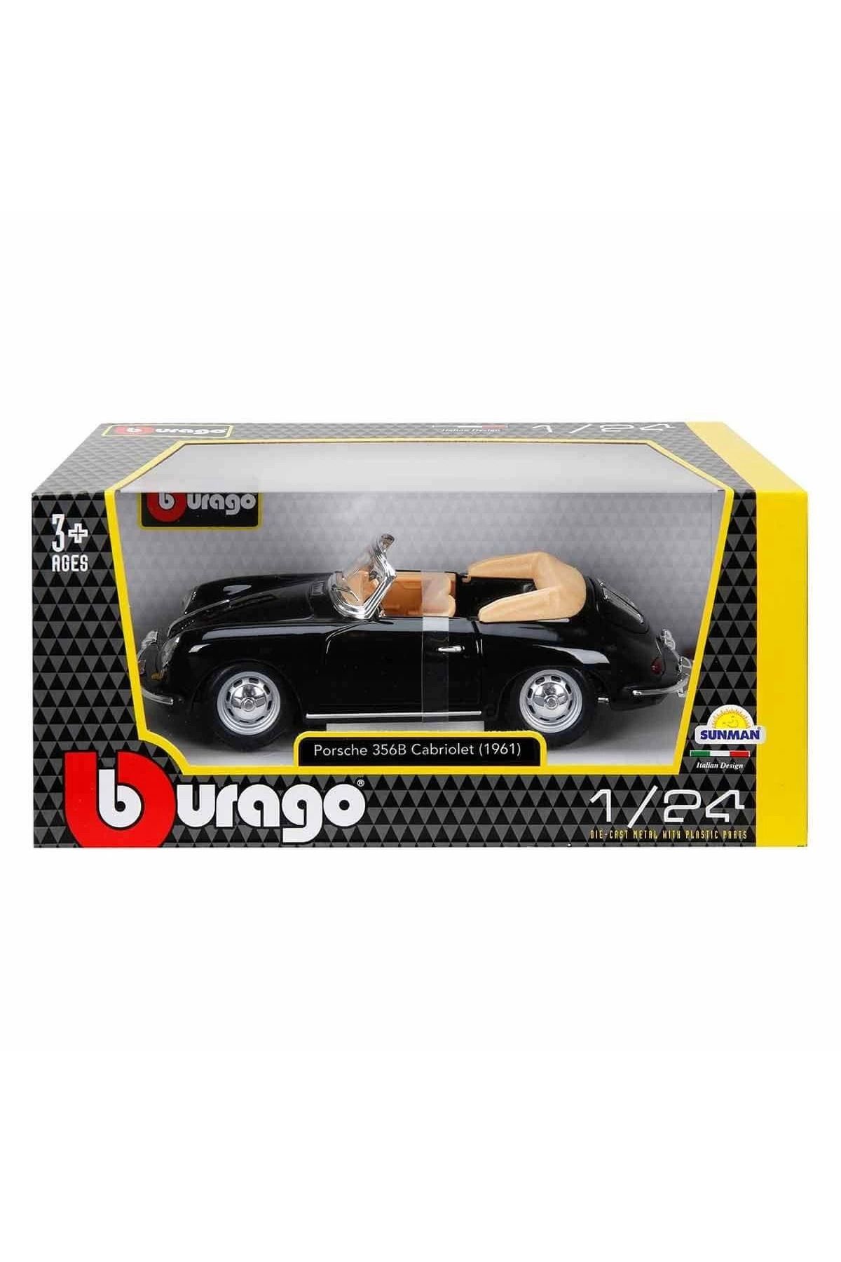 karadağsb 1022078 1:24 Porsche 356B Cabriolet 1961 Araba