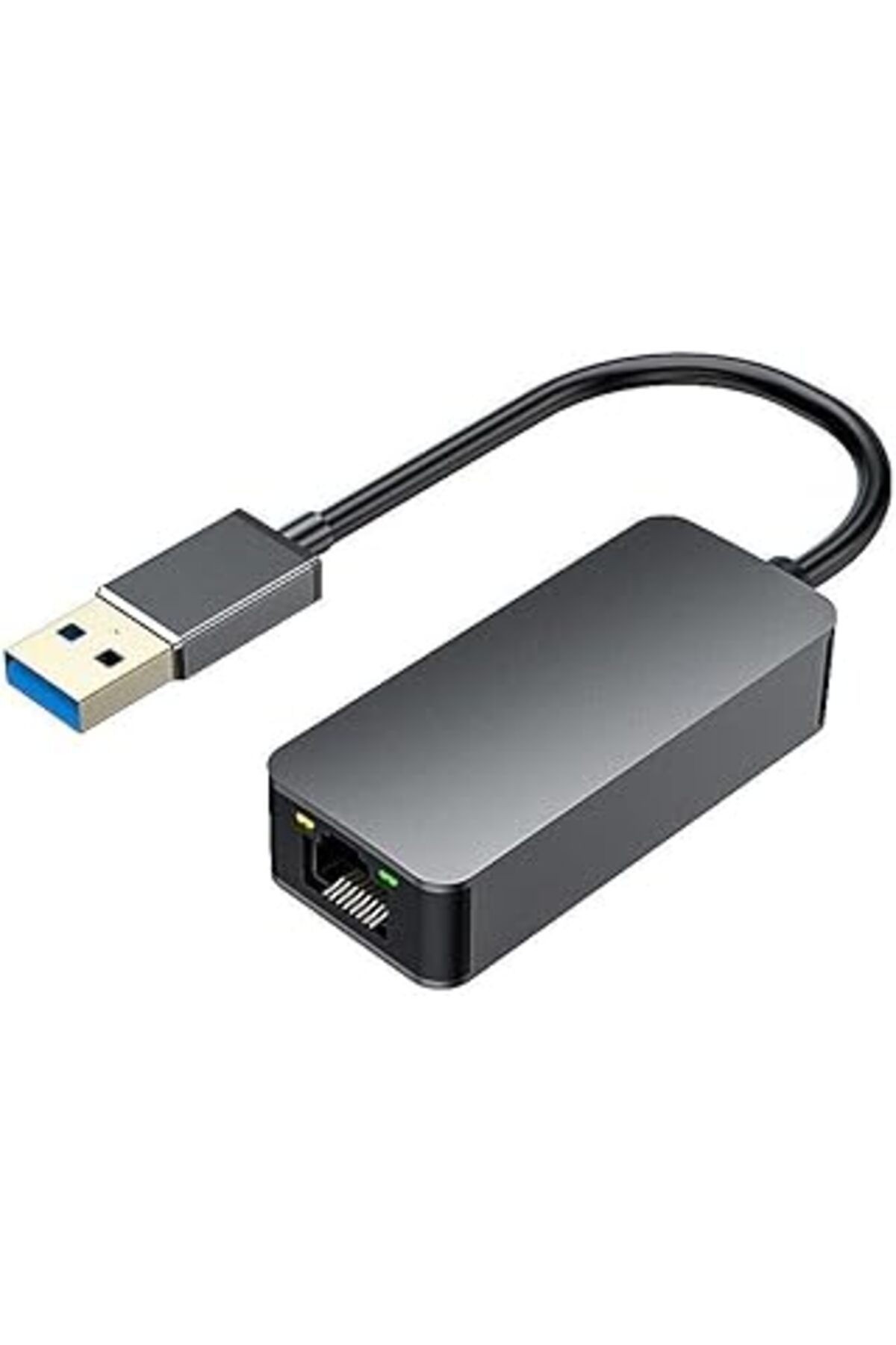 robotrend Mt73 Usb 3.2 Gen 1 To 2500Mbps Rj45 Ethernet Adaptör Mac  Uyumlu Alüminyum Siyah