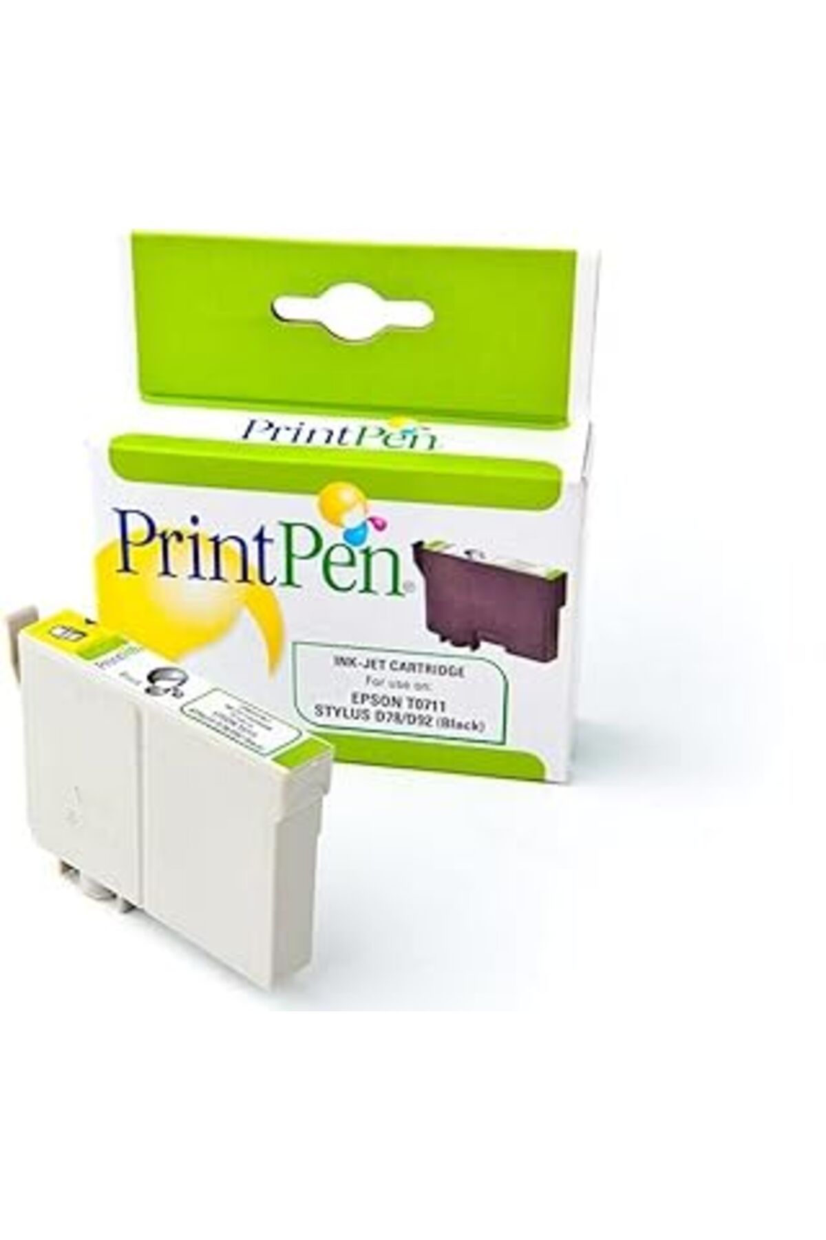 NZM TİCARET Printpen Epson T0711 Siyah Muadil Mürekkep Kartuşu