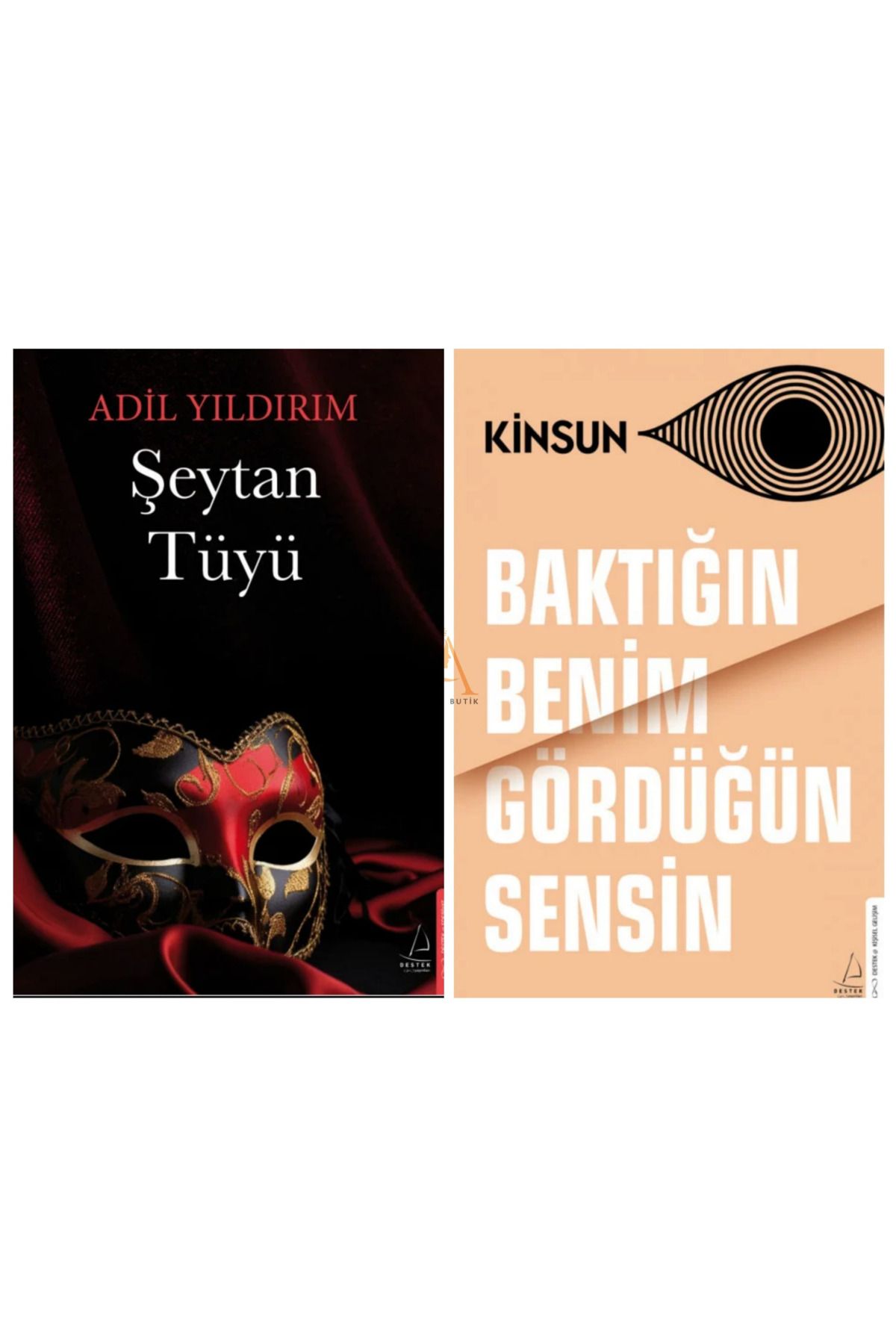 Destek Yayınları Şeytan Tüyü/Baktığın Benim Gördüğün Sensin/2 Kitap Set