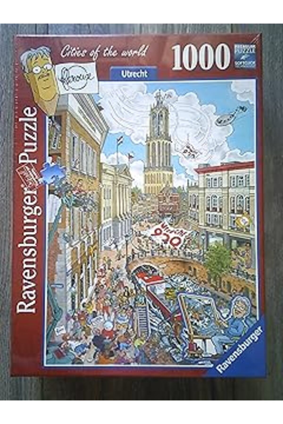 karadağsb Ravensburger 1000P Puz Rotterdam - Fleroux Serisi Yapboz