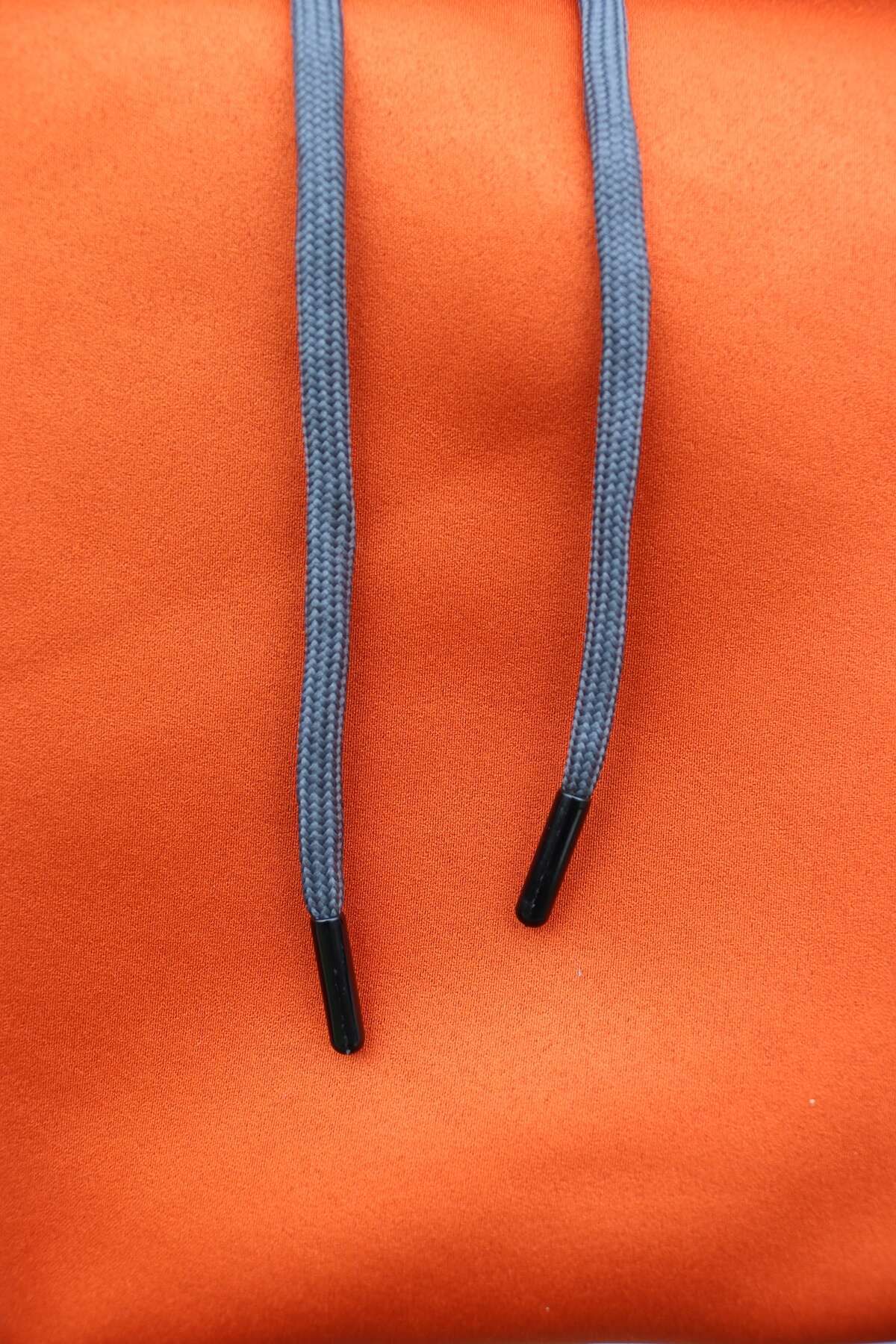 Assa Wood Eşofman Ve Sweatshirt Kapüşon Ipi 135 Cm Yuvarlak Bağcık Gri,1 Adet