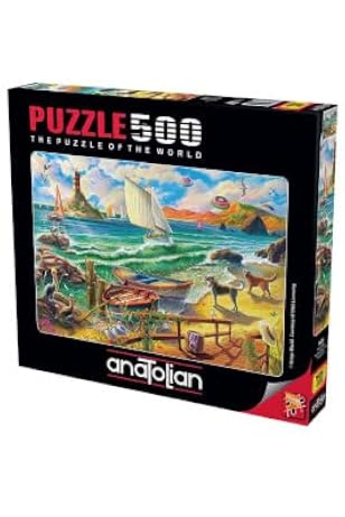 karadağsb Anatolian Puzzle - Deniz Etkisi / 500 Parça Puzzle, 3628