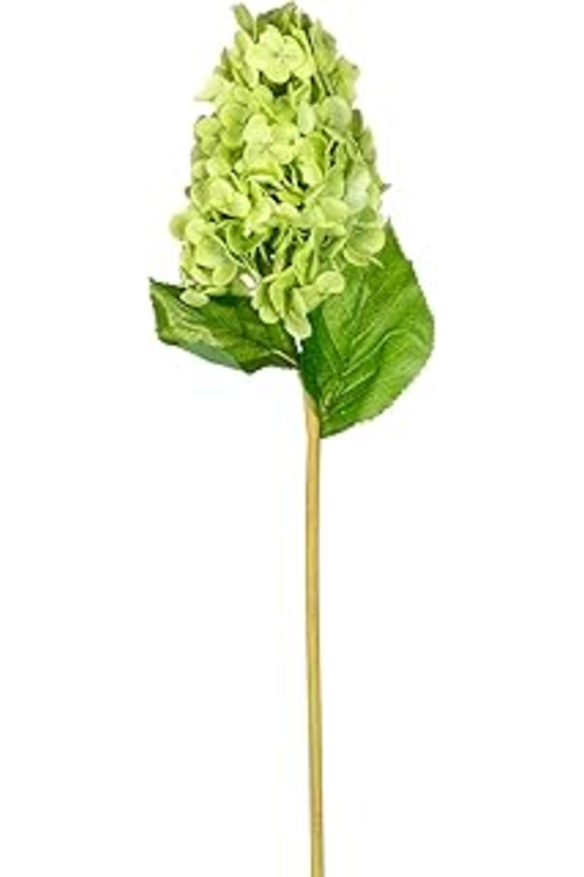 Mu Art Ahşap Herdekora Yapay Ortanca Yeşil 70 Cm.