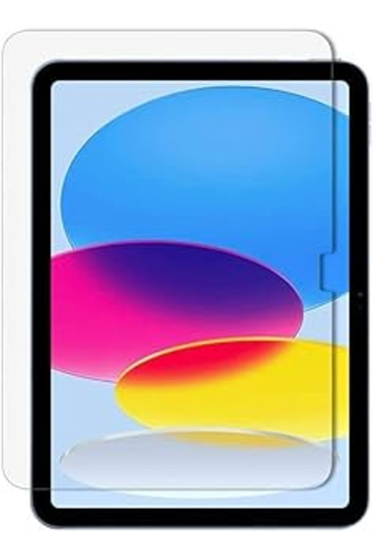 NZM TİCARET Babilden Apple Ipad Için Tasarlanmış Uçtan Kenara Kapsama Tam Koruma Dayanıklı Temperli Cam (Ipad
