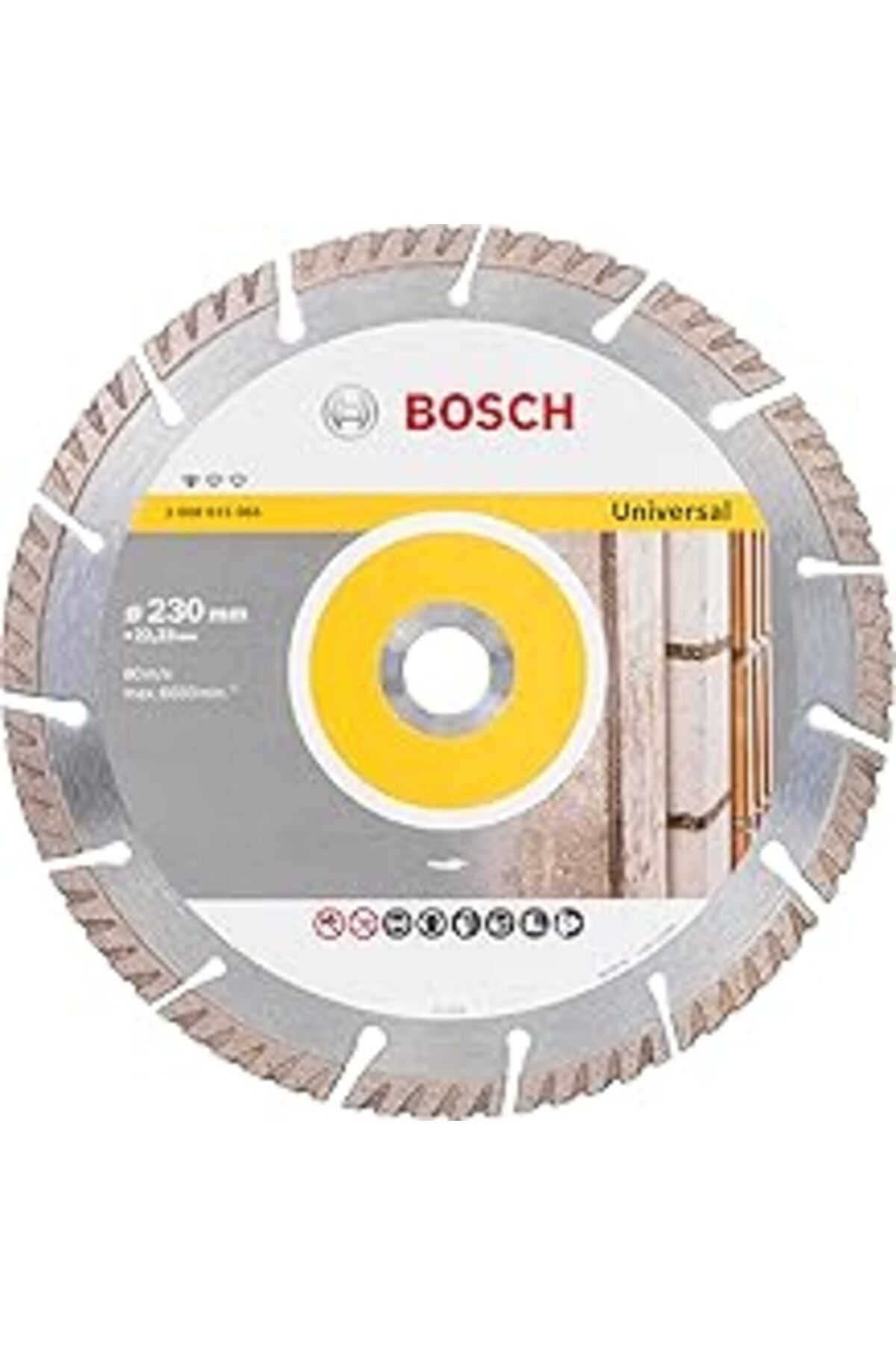 robotrend Bosch Professional Accessories Elmas Kesme Ve Delme Aksesuarları, Disk, Gri, 1 Adet