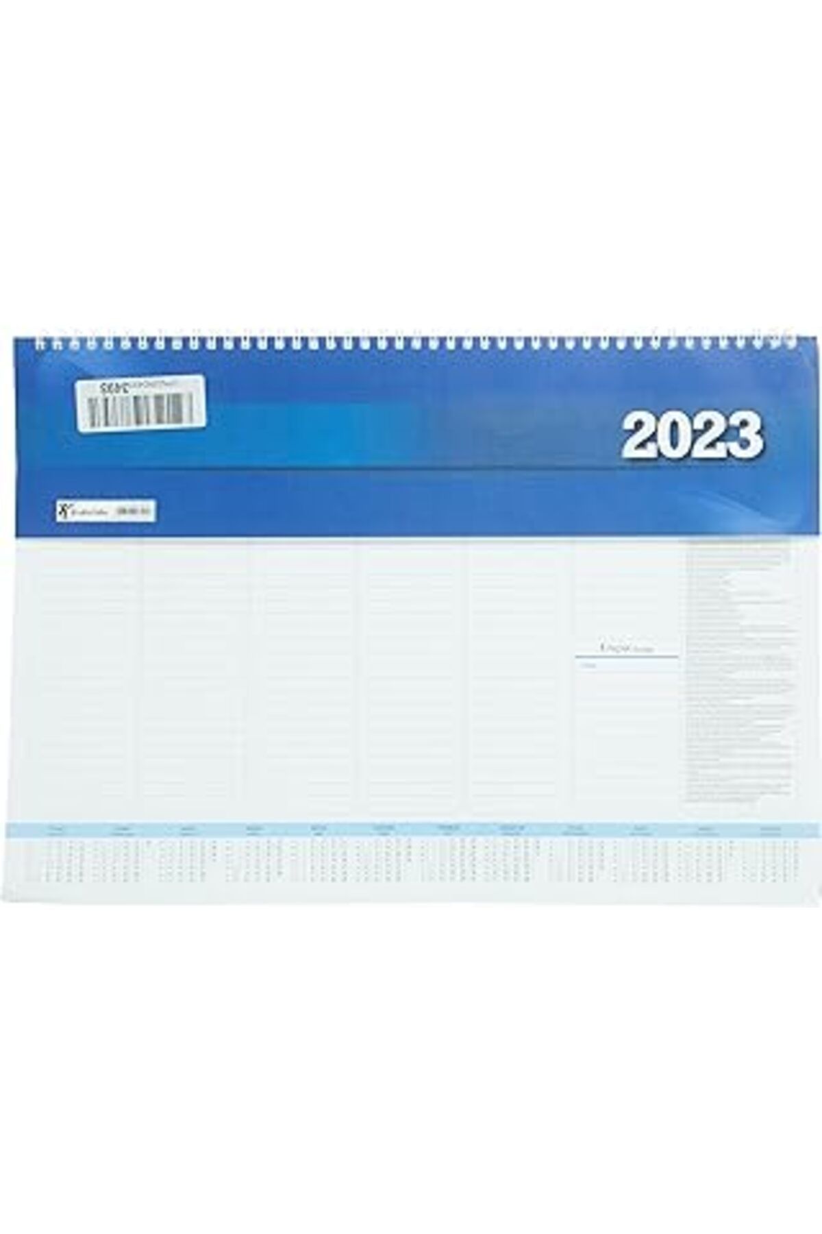 nazeninstoğu Keskin Color 2023 Aj-70 28 * 40 Haftalık Spiralli Masa Sümeni
