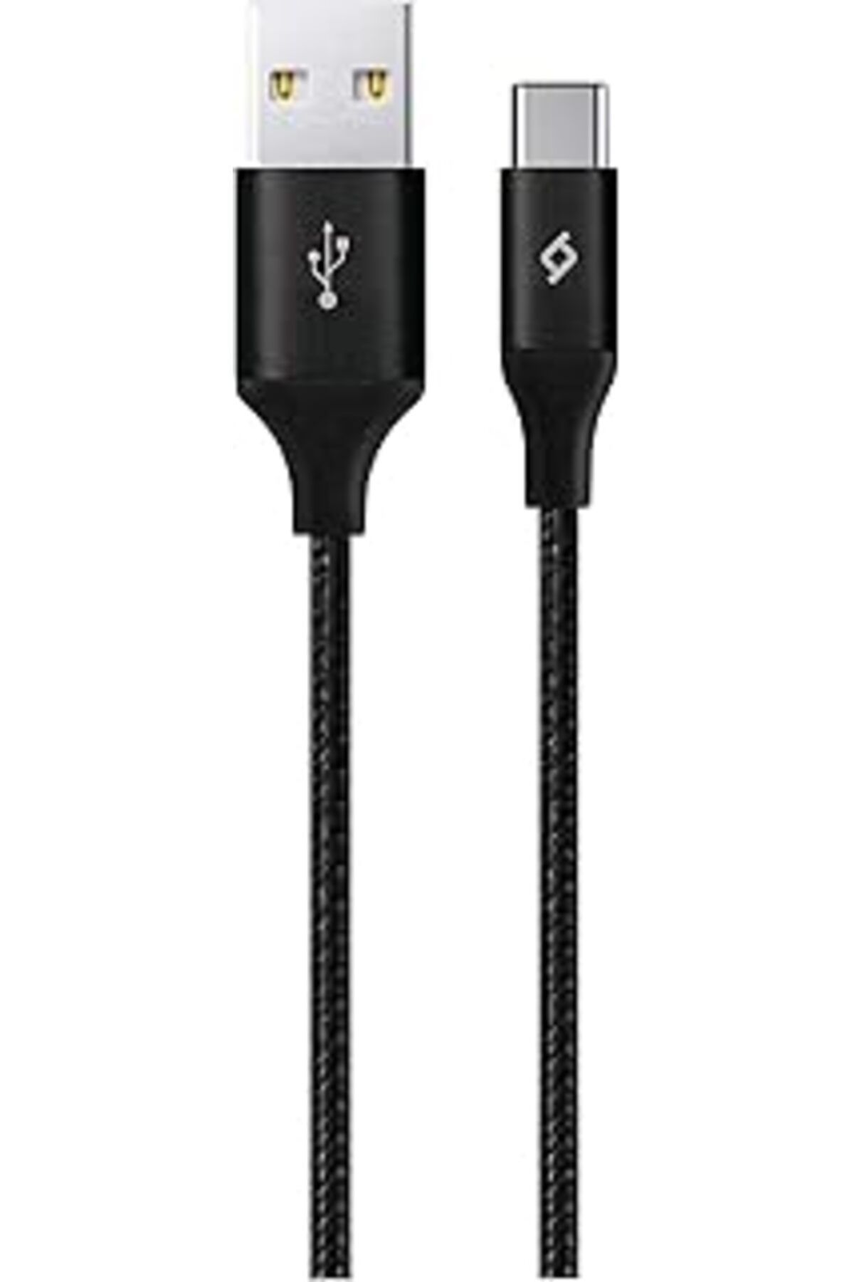 Pazarcan Ttec Alumicable Xl Type, C Şarj Kablosu 2 M, Siyah