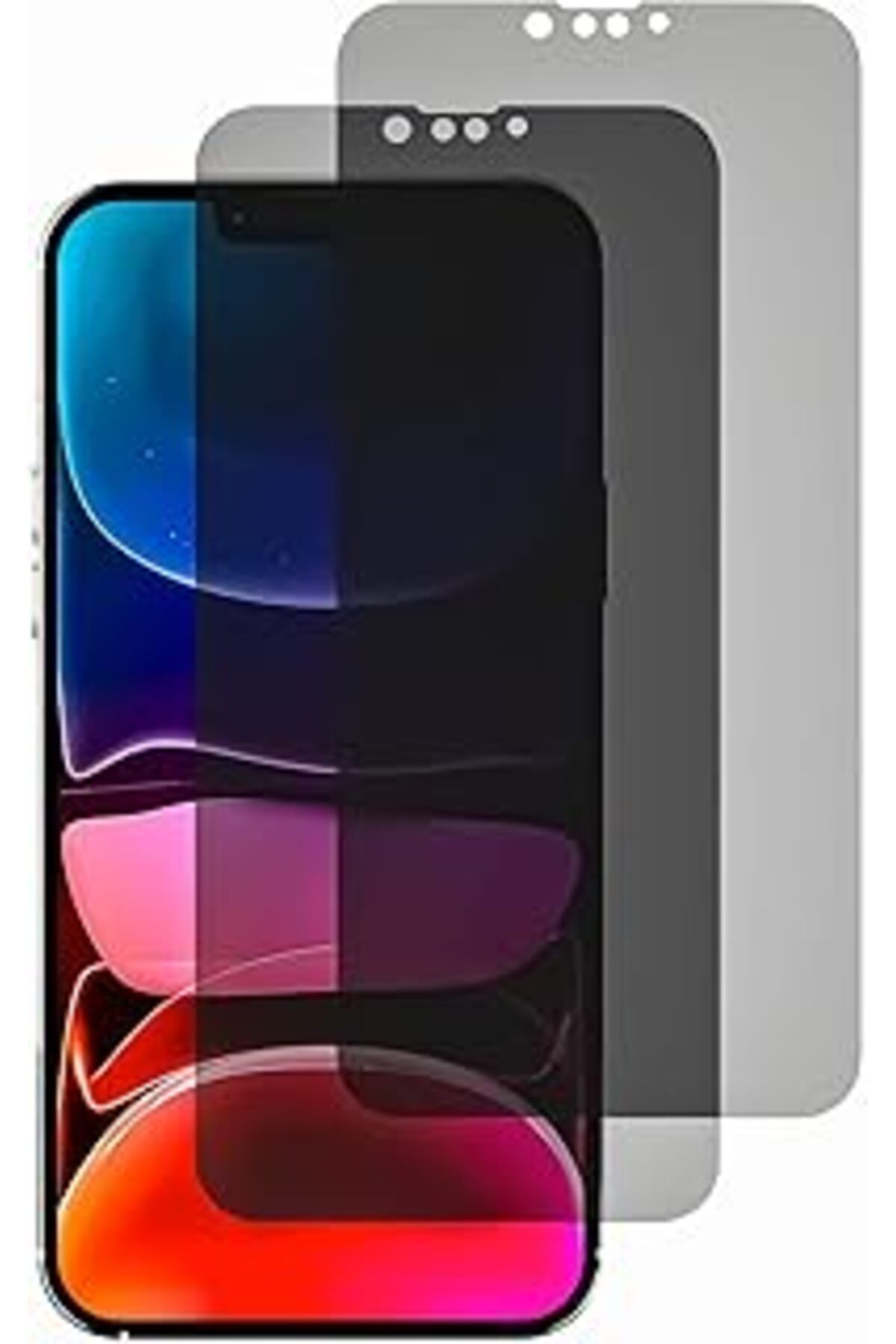 Pazarcan Bause 2Li Paket - Iphone 11 Uyumlu Mat Nano Anti-Shock Kenarlıksız Seramik Hayalet Ekran Koruyucu